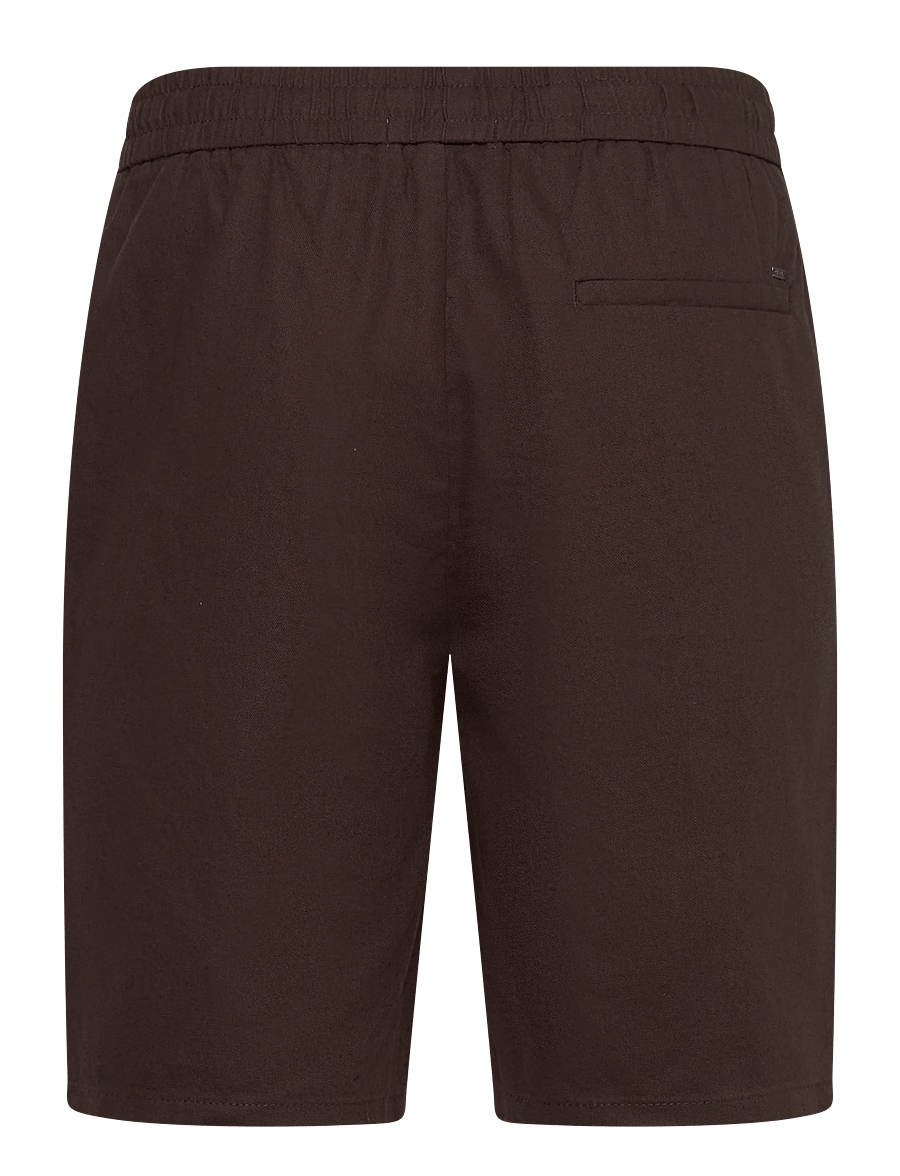 ONLY & SONS - ONSLINUS 0007 COT LIN SHORTS NOOS - hörstuttbuxur - demitasse - 2