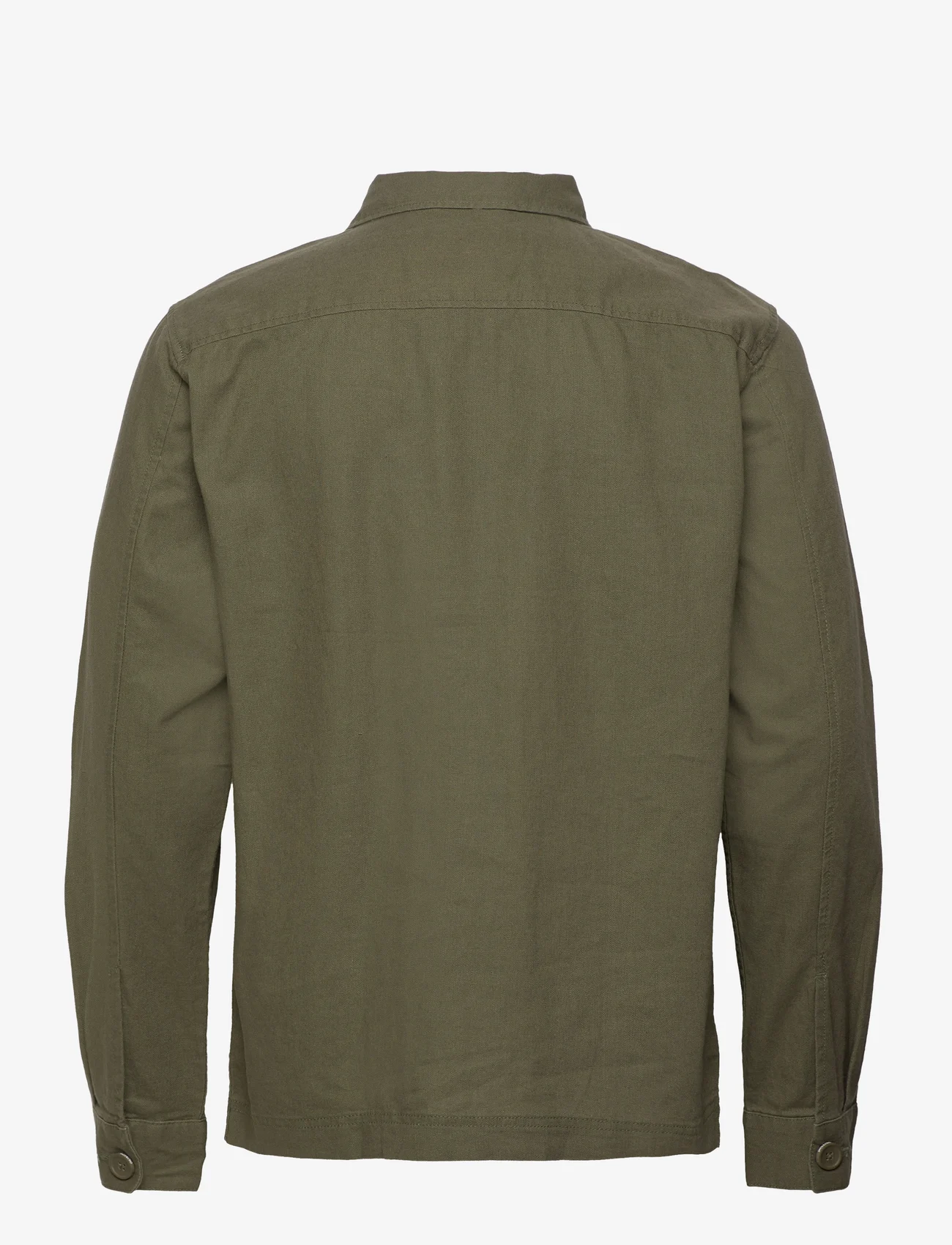 ONLY & SONS - ONSKIER 0019 COT LIN OVERSHIRT - men - olive night - 1