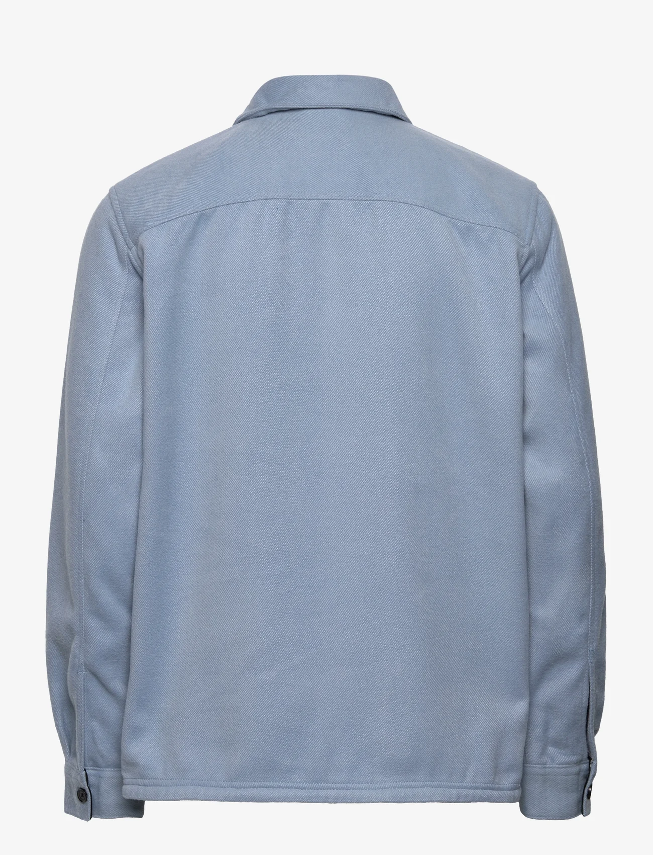 ONLY & SONS - ONSASH OVR WOOLEN LOOK PKT LS SHIRT BP - overshirts - cashmere blue - 1