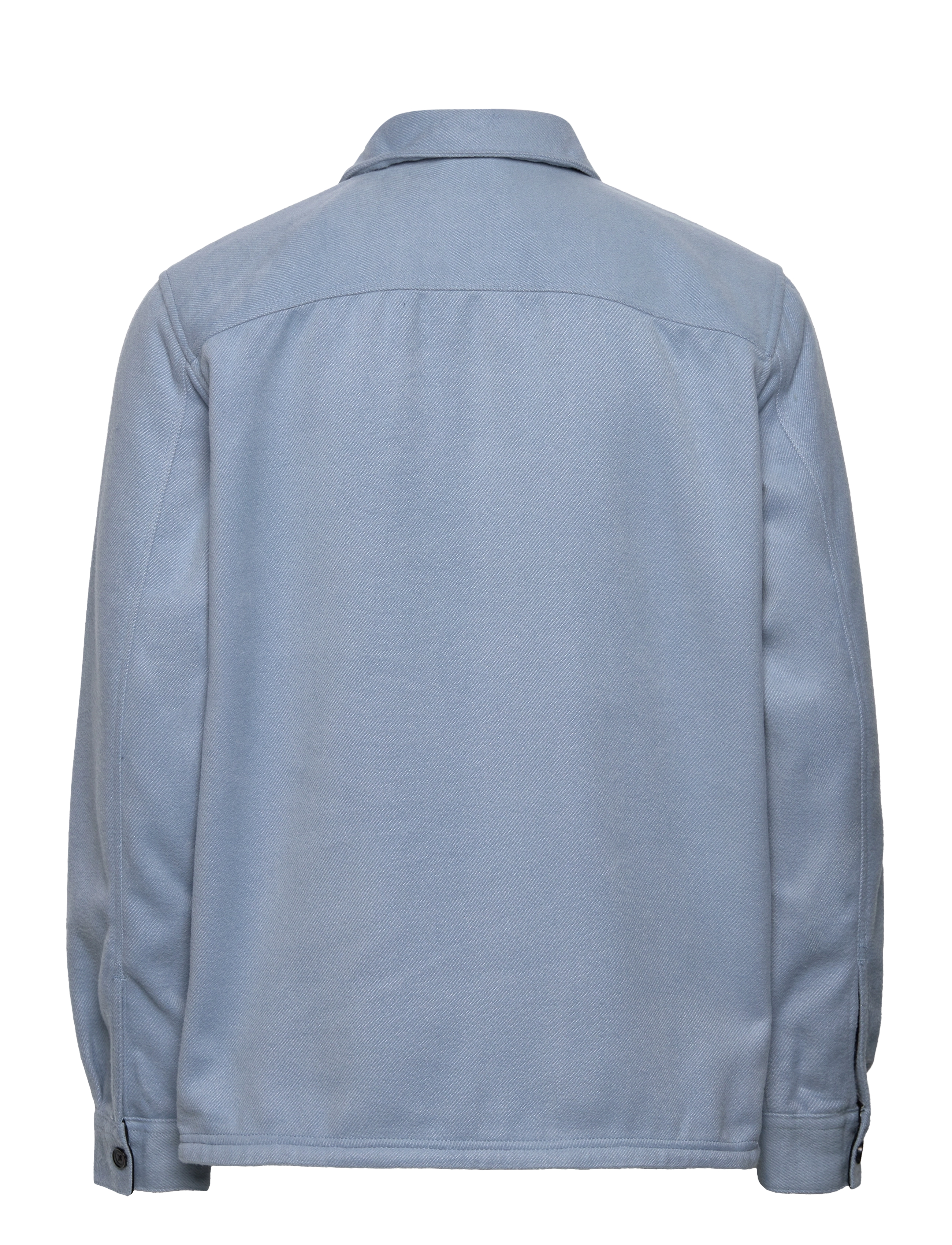 ONLY & SONS - ONSASH OVR WOOLEN LOOK PKT LS SHIRT BP - cashmere blue - 1
