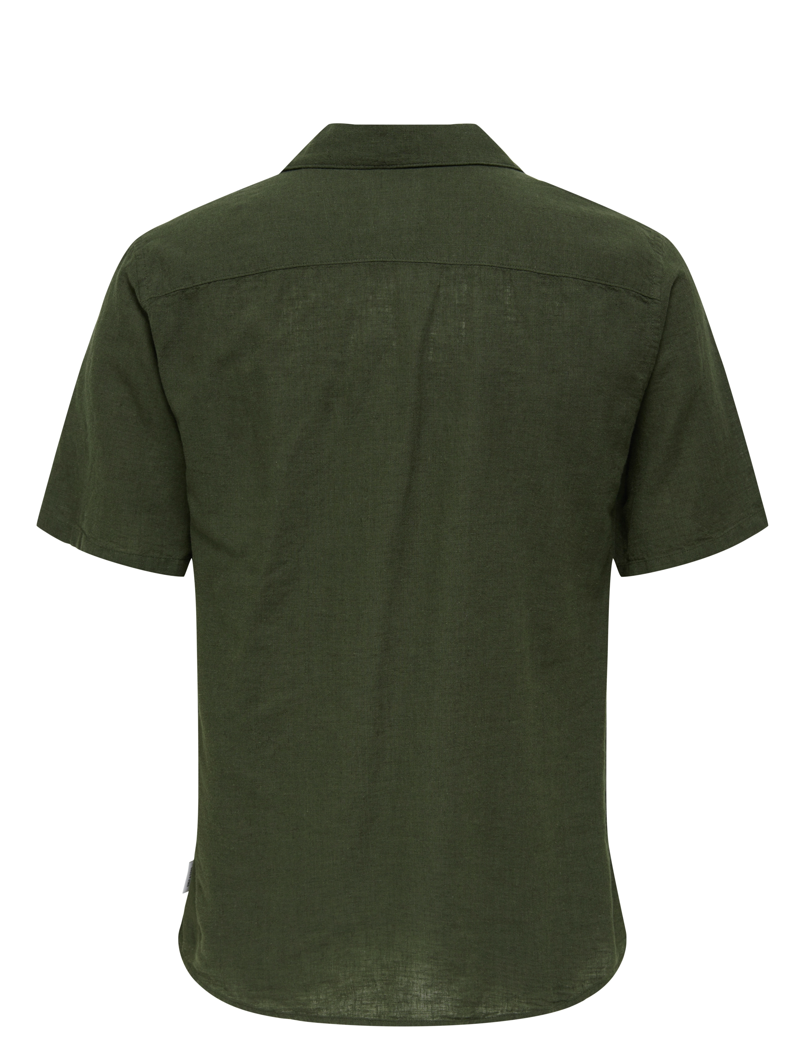 ONLY & SONS - ONSCAIDEN SS SOLID RESORT LINEN NOOS - laveste priser - kambaba - 2