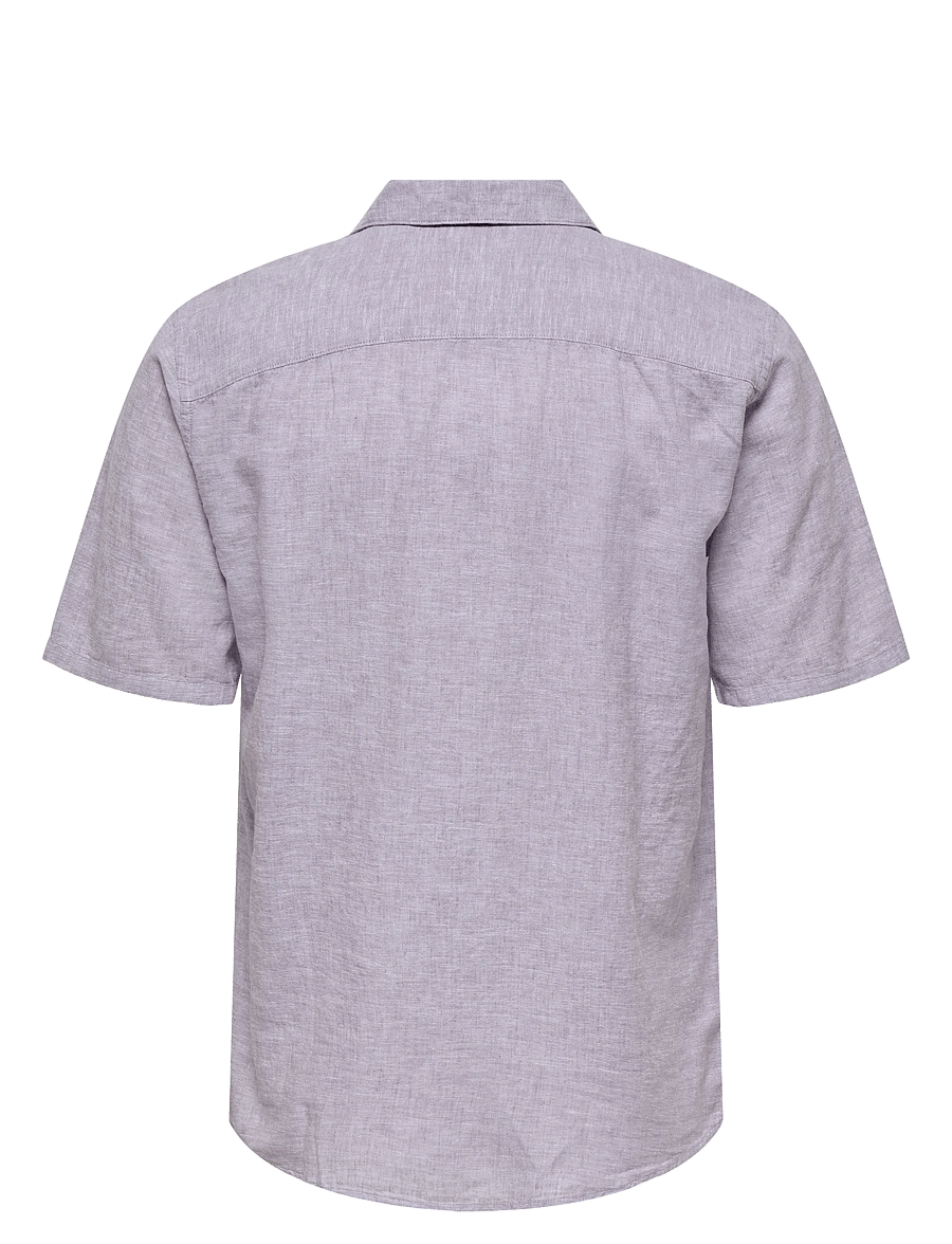 ONLY & SONS - ONSCAIDEN SS SOLID RESORT LINEN NOOS - linased särgid - nirvana - 1