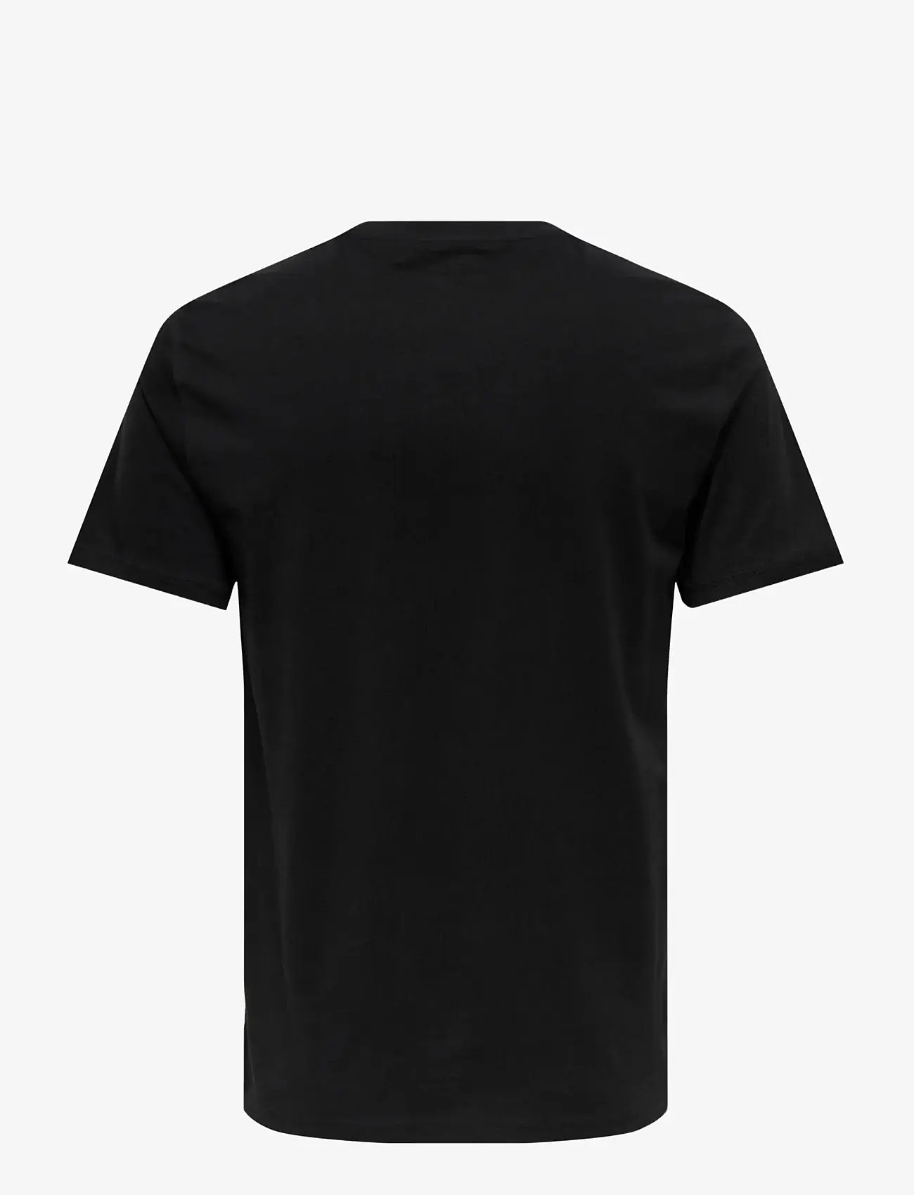 ONLY & SONS - ONSMAX LIFE SS STITCH TEE NOOS - marškinėliai trumpomis rankovėmis - black - 2
