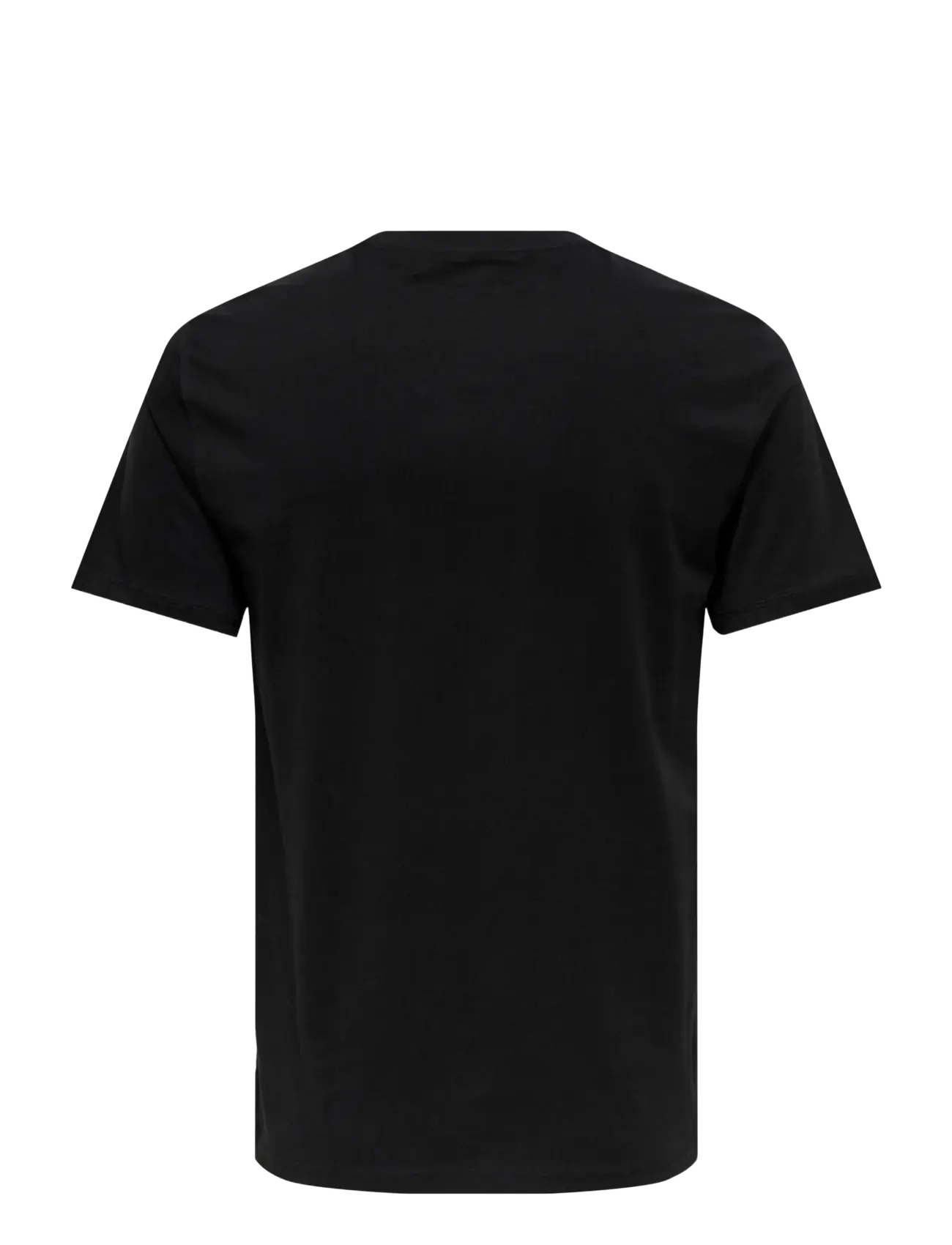 ONLY & SONS - ONSMAX LIFE SS STITCH TEE NOOS - short-sleeved t-shirts - black - 2