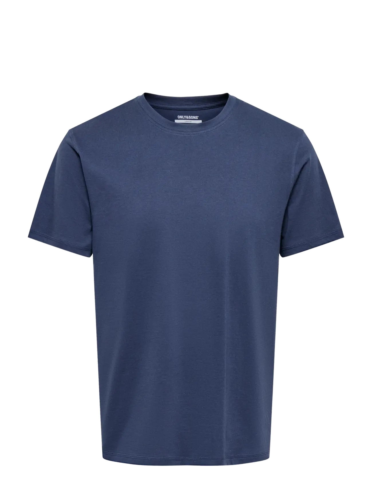 ONLY & SONS Onsmax Life Ss Stitch Tee Noos Navy - S - Herren