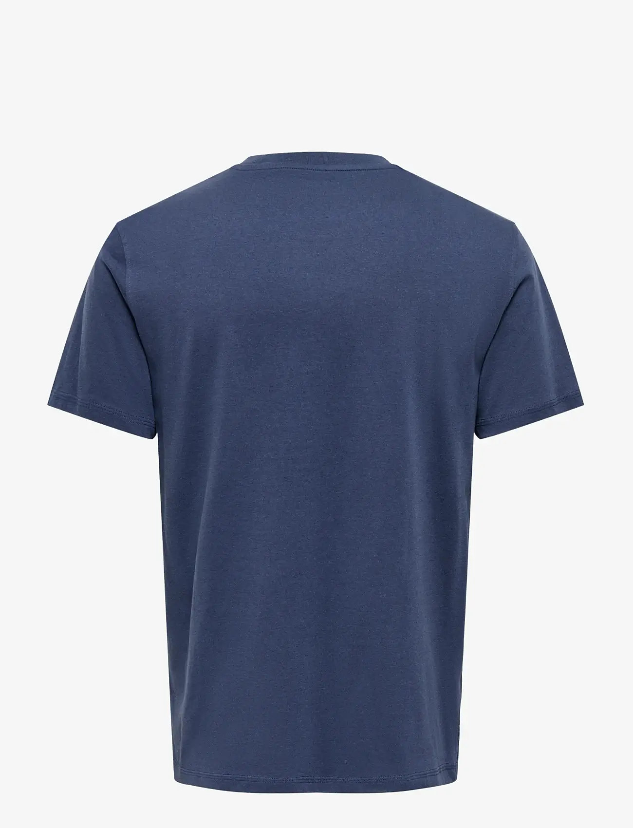 ONLY & SONS - ONSMAX LIFE SS STITCH TEE NOOS - kortærmede t-shirts - blue nights - 1