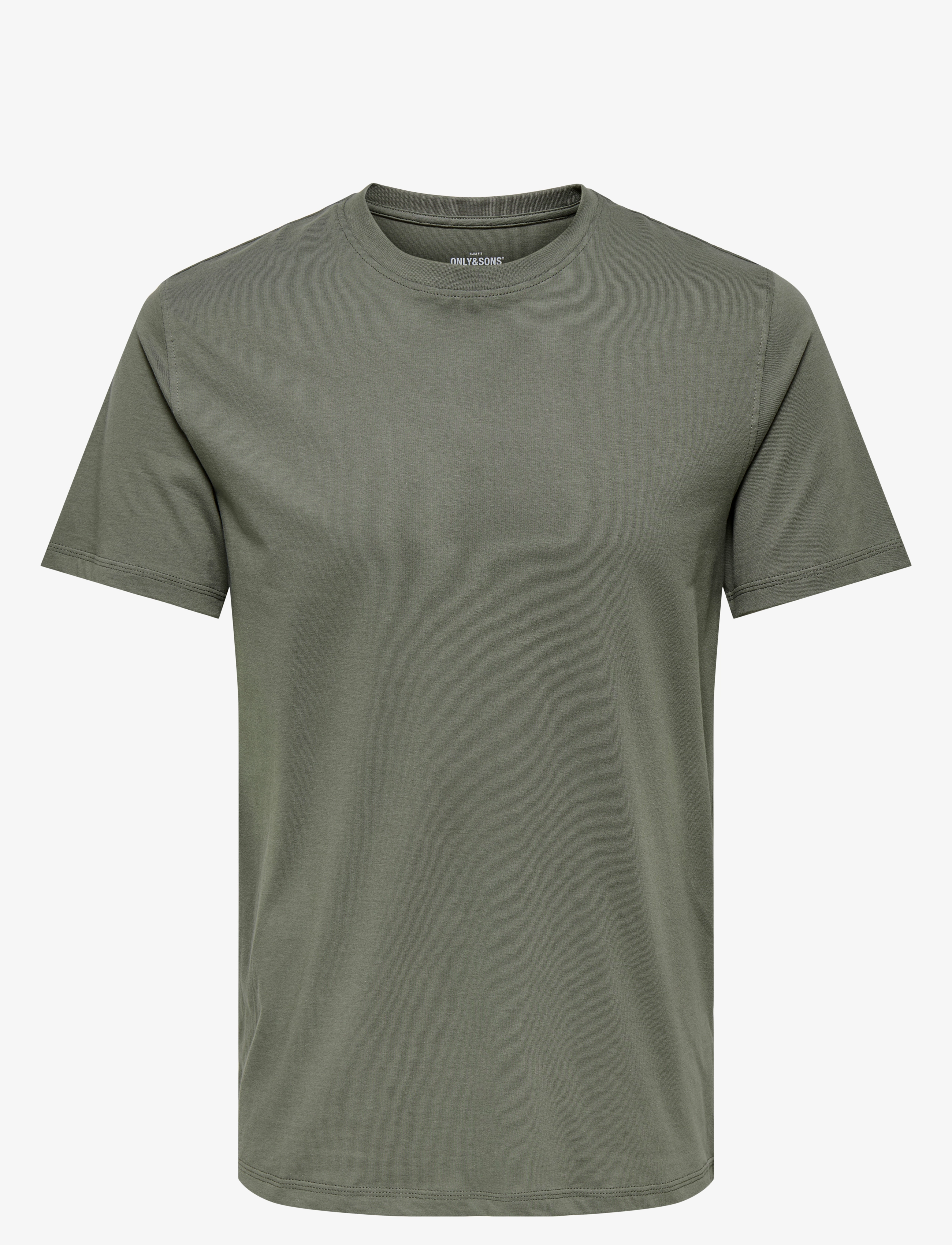 ONLY & SONS Onsmax Life Ss Stitch Tee Noos Grün - XS - Herren