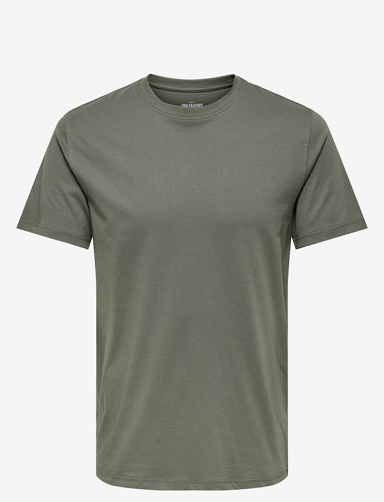 ONLY & SONS - ONSMAX LIFE SS STITCH TEE NOOS - kortærmede t-shirts - castor gray - 1