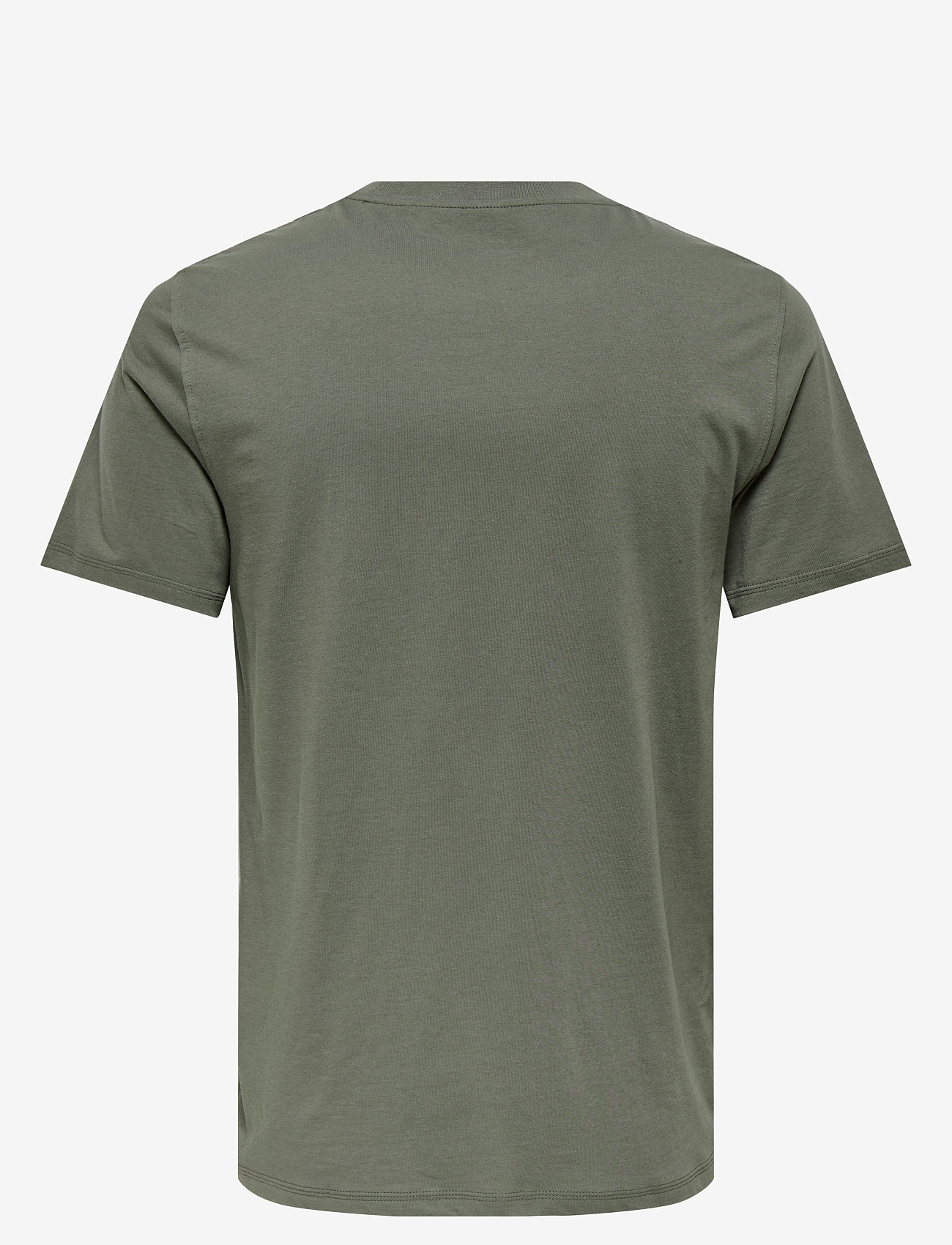 ONLY & SONS - ONSMAX LIFE SS STITCH TEE NOOS - kortærmede t-shirts - castor gray - 2