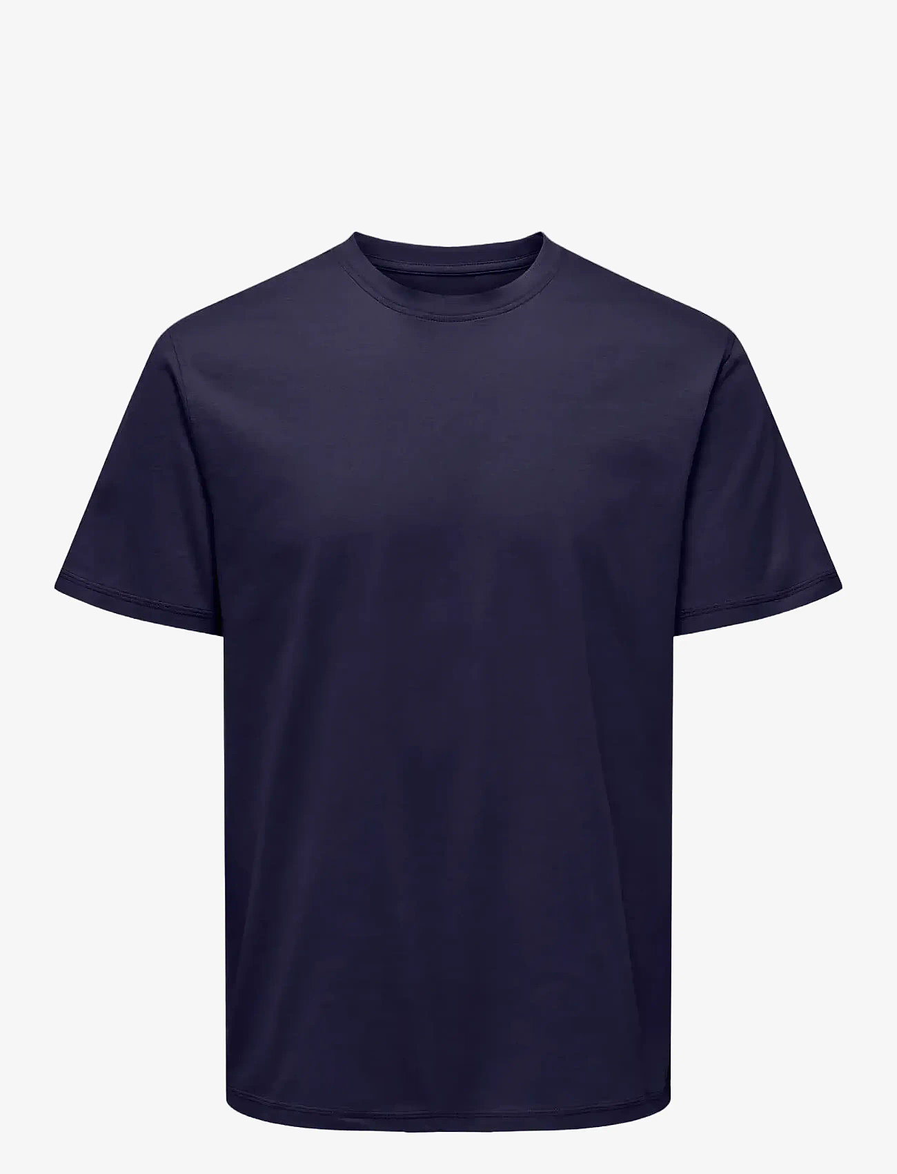 ONLY & SONS - ONSMAX LIFE SS STITCH TEE NOOS - short-sleeved t-shirts - evening blue - 0