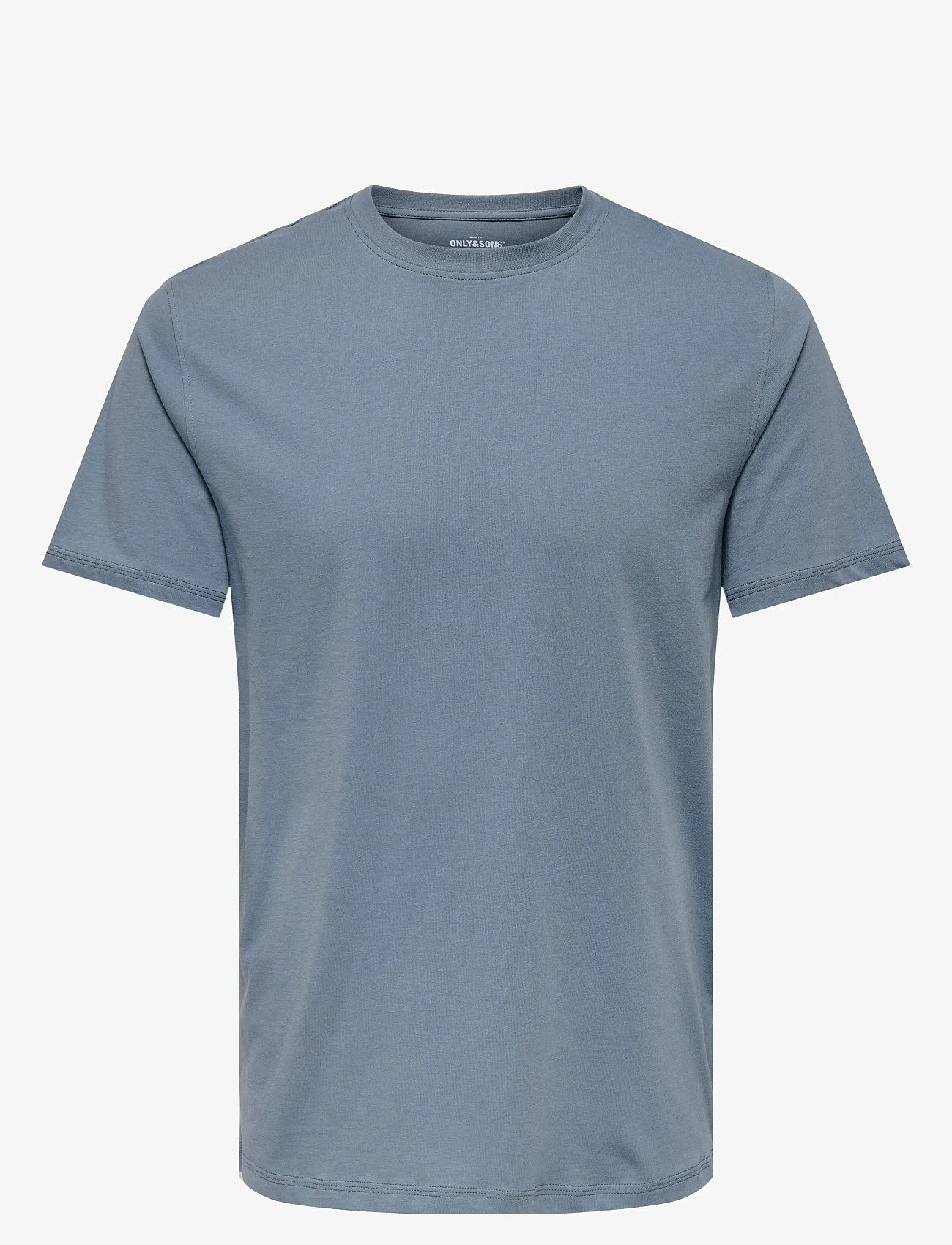 ONLY & SONS - ONSMAX LIFE SS STITCH TEE NOOS - kortærmede t-shirts - flint stone - 1