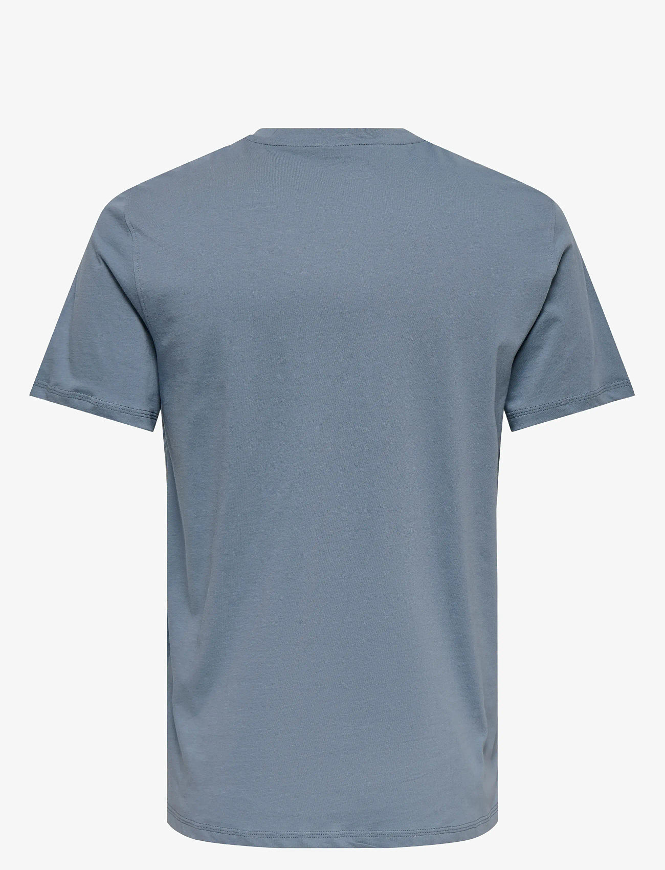 ONLY & SONS - ONSMAX LIFE SS STITCH TEE NOOS - kortærmede t-shirts - flint stone - 2