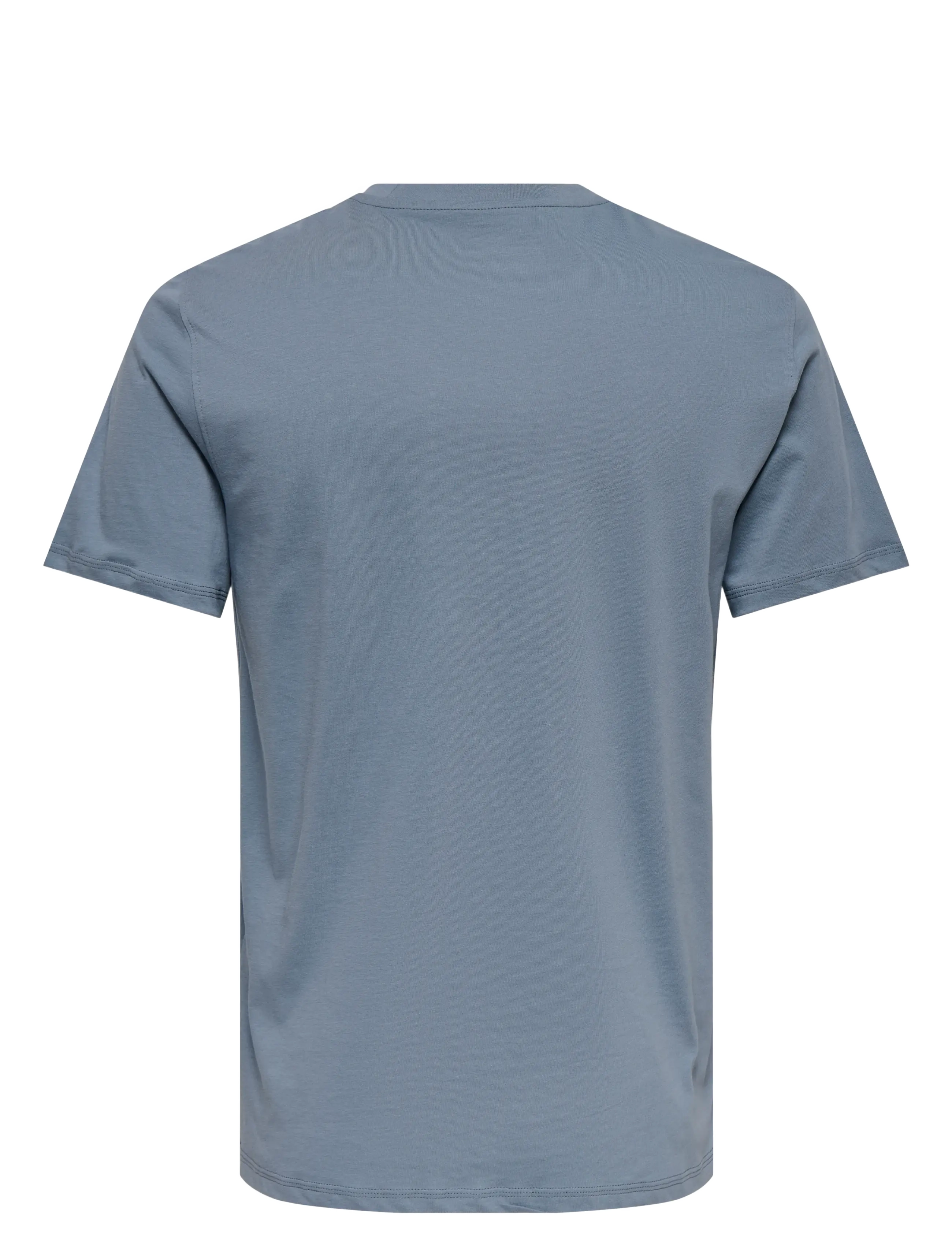ONLY & SONS - ONSMAX LIFE SS STITCH TEE NOOS - lühikeste varrukatega t-särgid - flint stone - 2