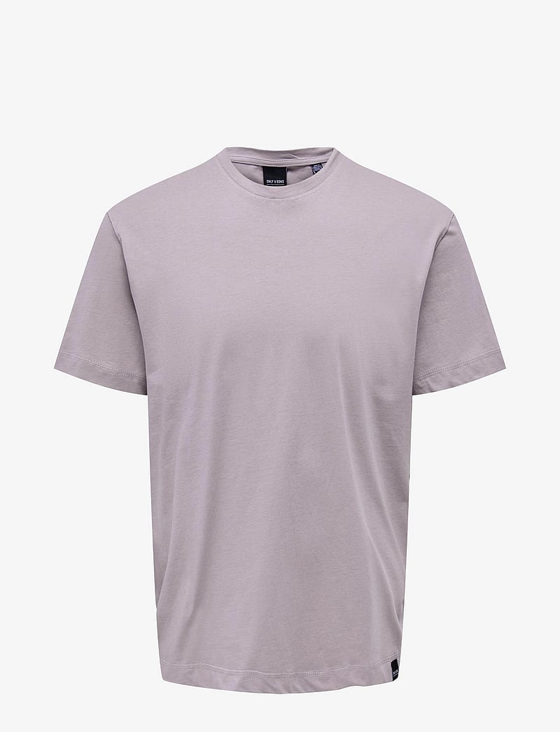 ONLY & SONS - ONSMAX LIFE SS STITCH TEE NOOS - kurzärmelig - nirvana - 1