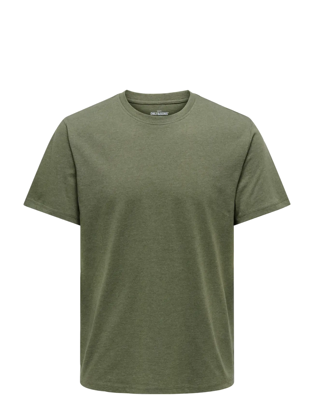 ONLY & SONS - ONSMAX LIFE SS STITCH TEE NOOS - lühikeste varrukatega t-särgid - olive night - 1