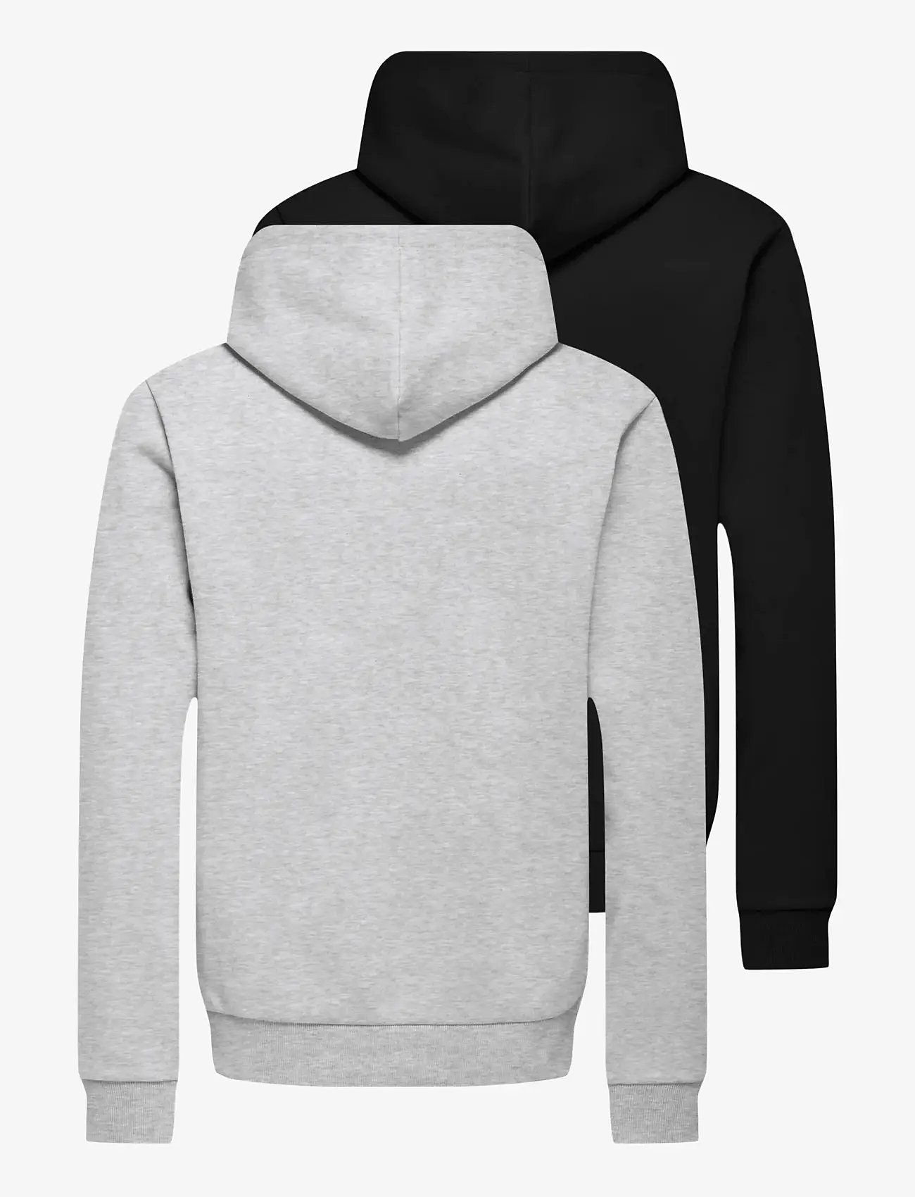 ONLY & SONS - ONSCERES HOODIE SWEAT 2-PACK - hættetrøjer - black - 1
