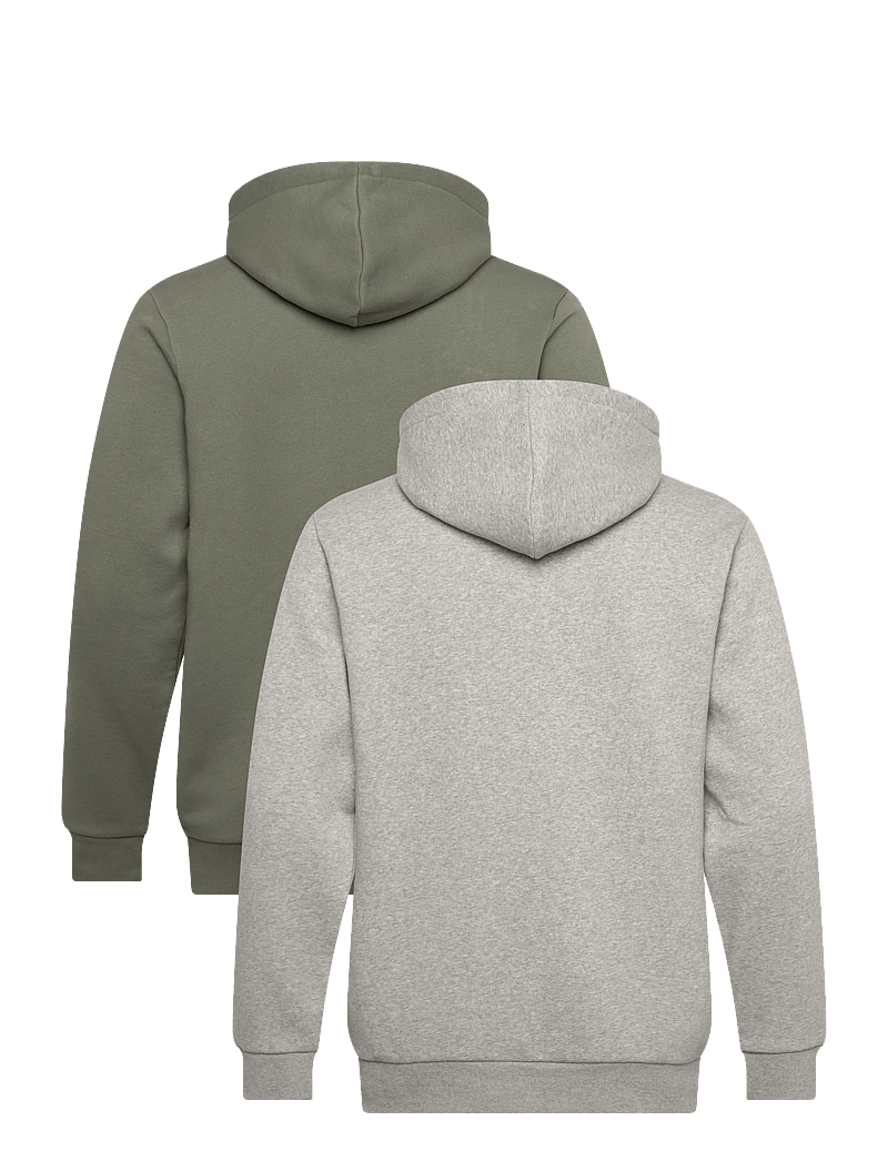 ONLY & SONS - ONSCERES HOODIE SWEAT 2-PACK - hættetrøjer - castor gray - 1