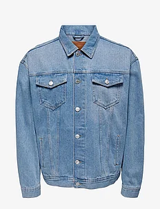 ONSRICK OVZ MID. BLUE 5427 JACKET, ONLY & SONS
