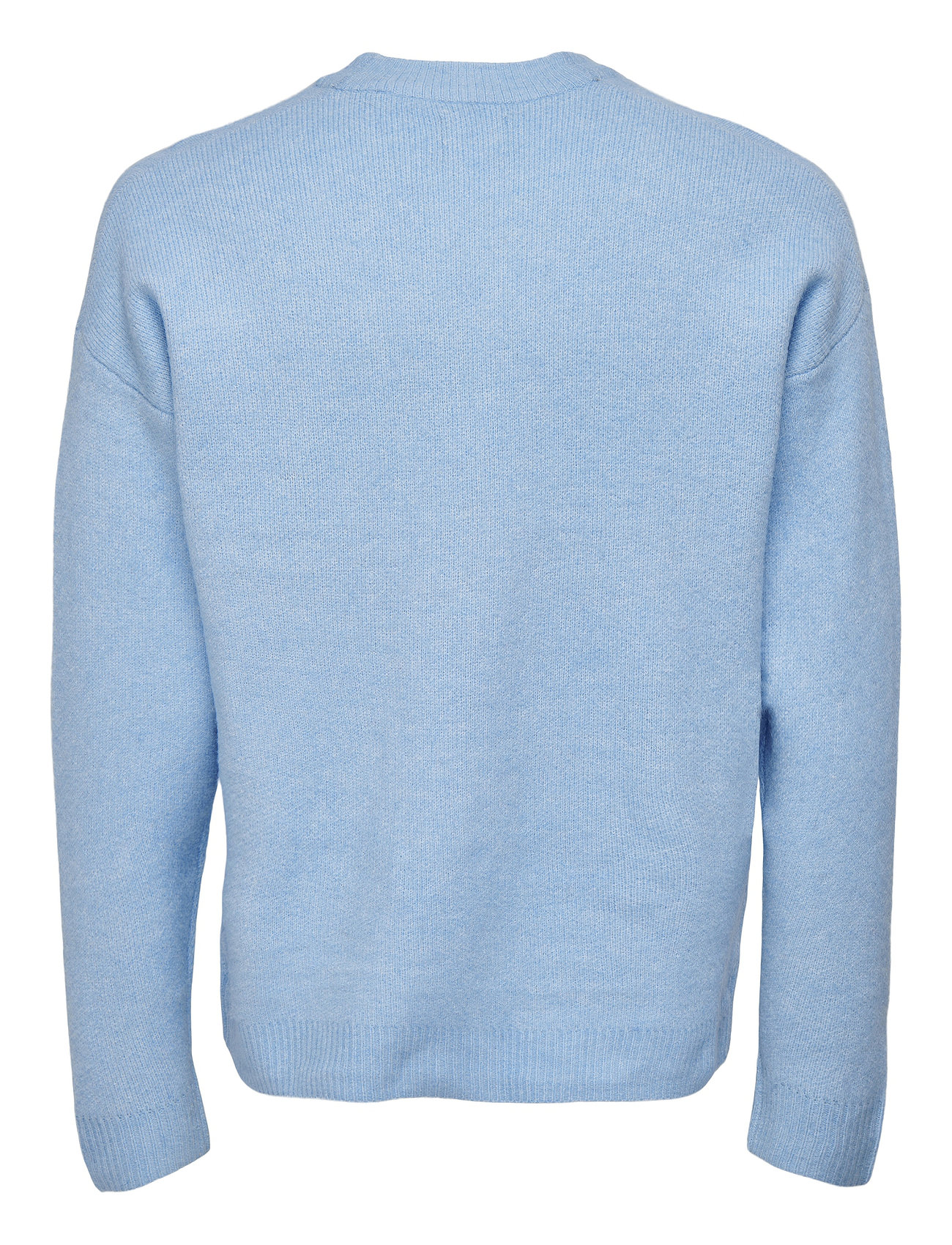 ONLY & SONS - ONSTOM LIFE DS CARD SOLID KNIT OFW - blue bell - 1