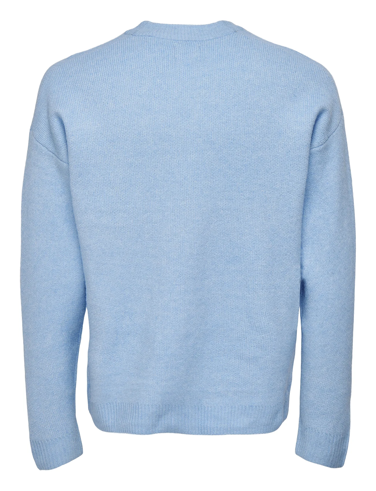 ONLY & SONS - ONSTOM LIFE DS CARD SOLID KNIT OFW - neuletakit - blue bell - 1