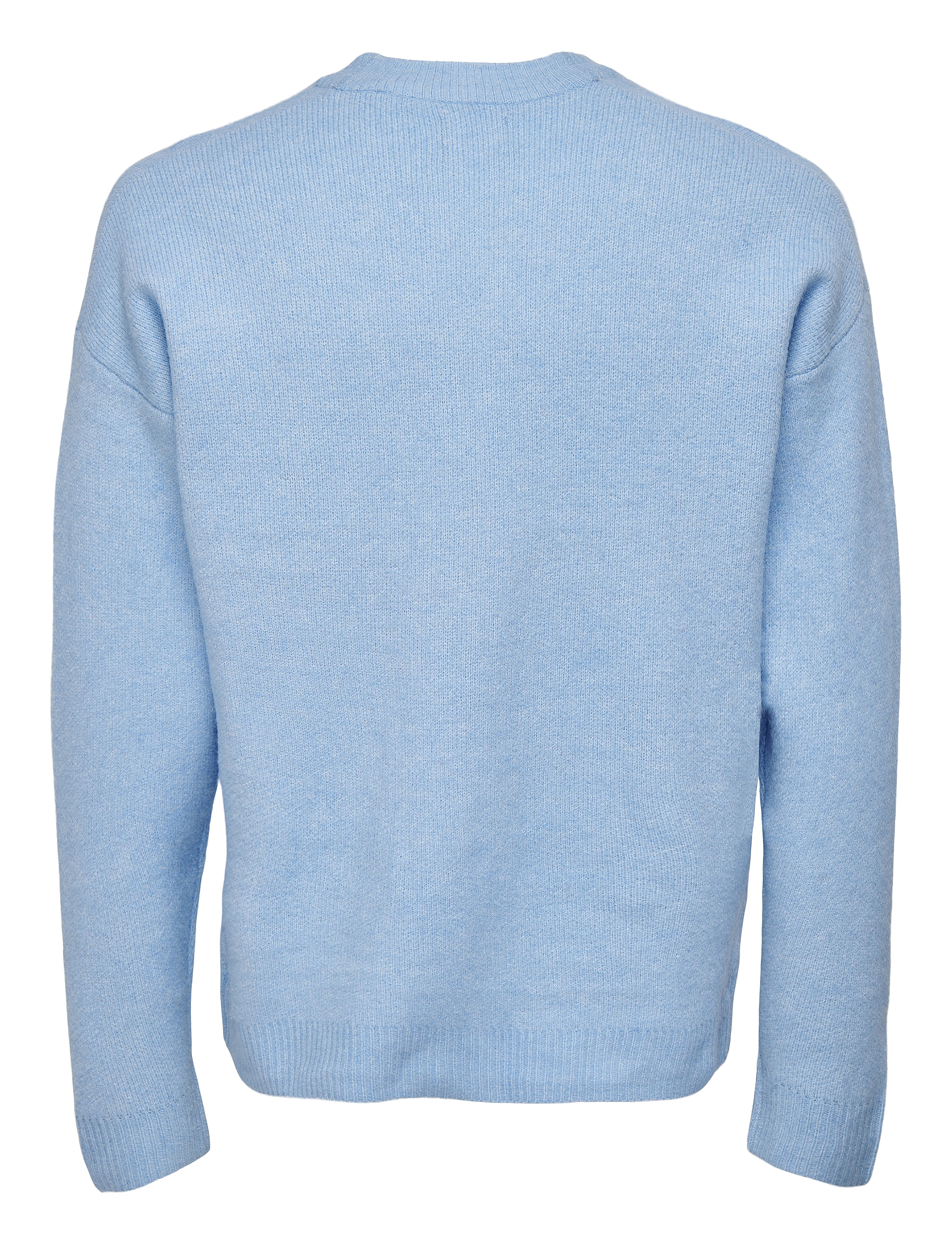 ONLY & SONS - ONSTOM LIFE DS CARD SOLID KNIT OFW - blue bell - 1