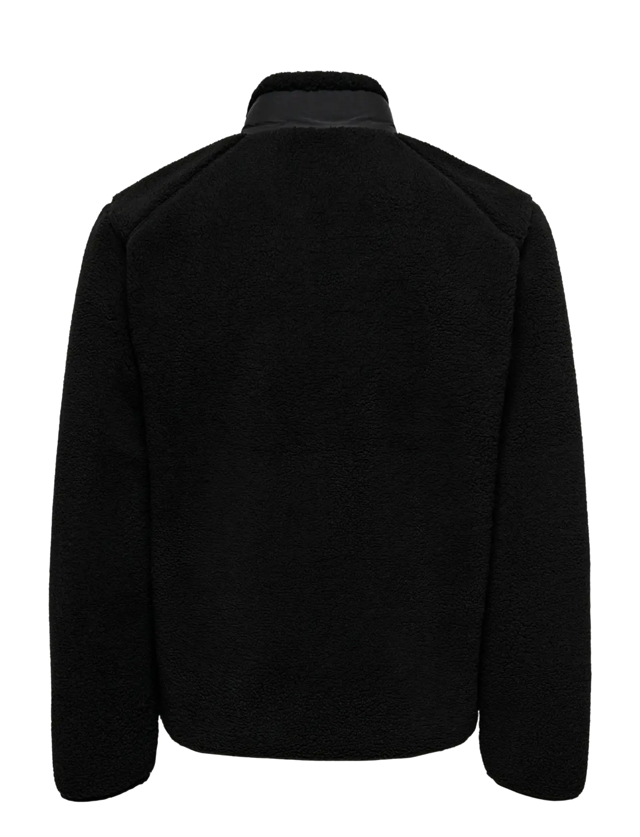 ONLY & SONS - ONSDALLAS SHERPA JACKET OTW VD - black - 2