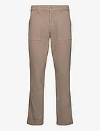 ONSEDGE-FREE LOOSE CANWAS 0035 PANT - VINTAGE KHAKI