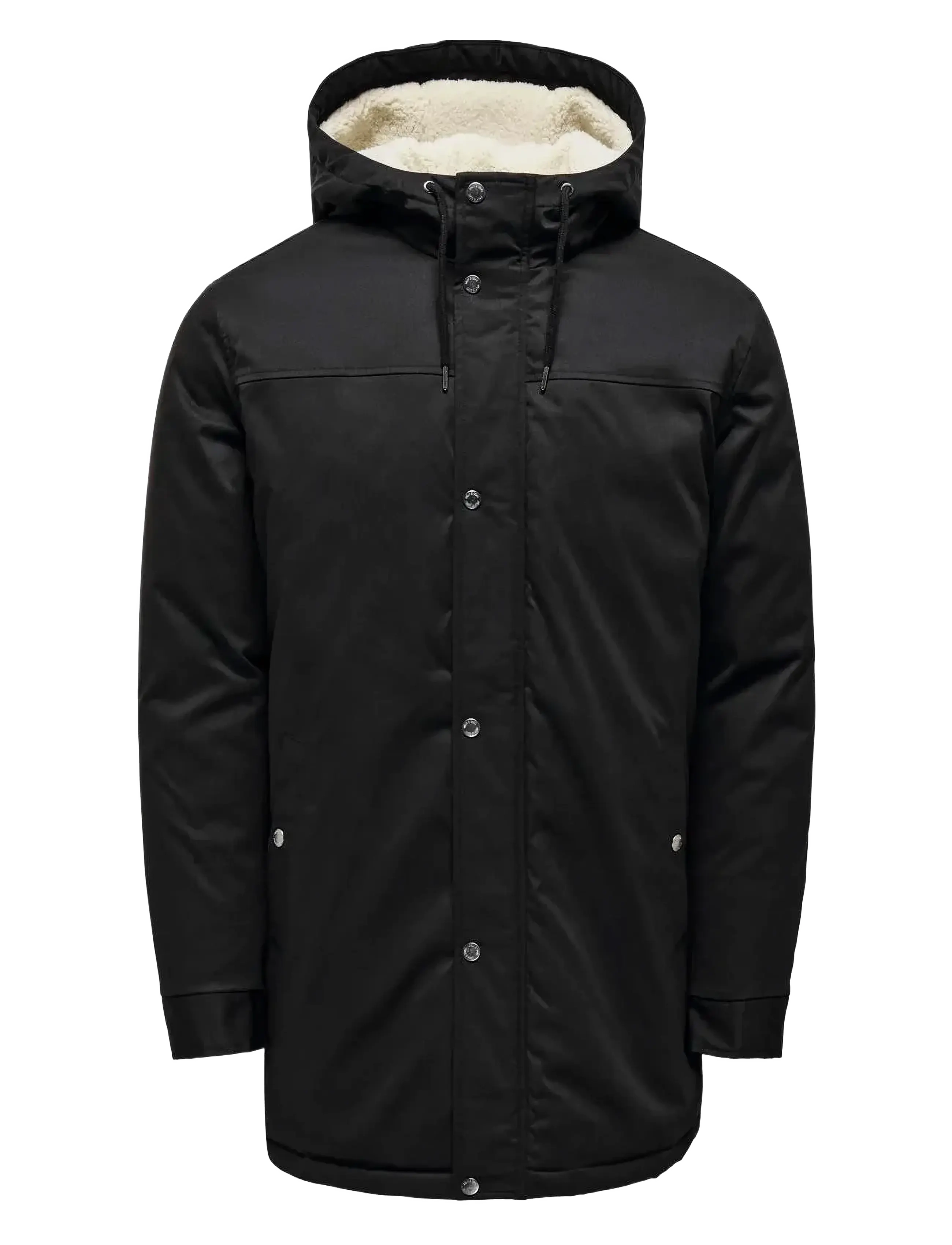 ONLY & SONS Onsalexander Parka Otw Schwarz - S - Herren