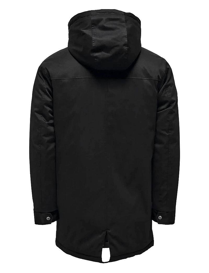 ONLY & SONS - ONSALEXANDER LIFE PARKA OTW VD - talvejoped - black - 2