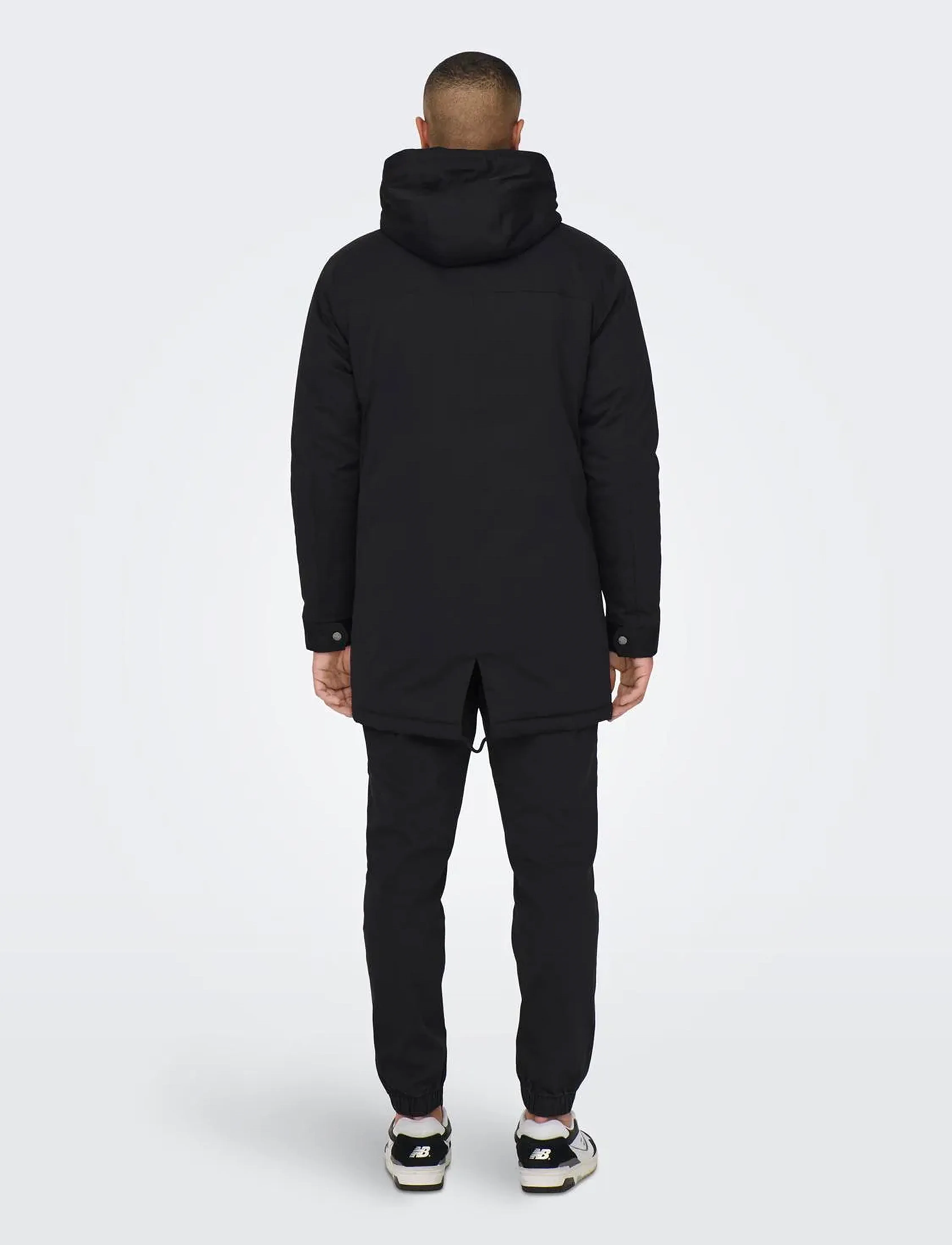 ONLY & SONS - ONSALEXANDER LIFE PARKA OTW VD - parkas - black - 3