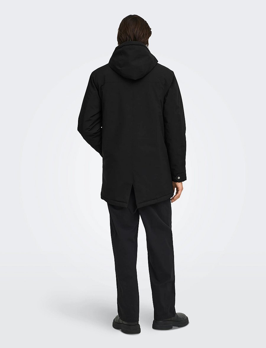 ONLY & SONS - ONSALEXANDER PARKA OTW - parkad - black - 3