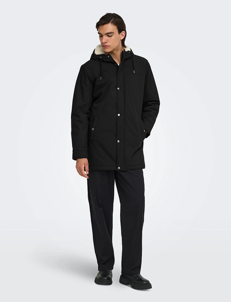ONLY & SONS - ONSALEXANDER PARKA OTW - parkad - black - 4
