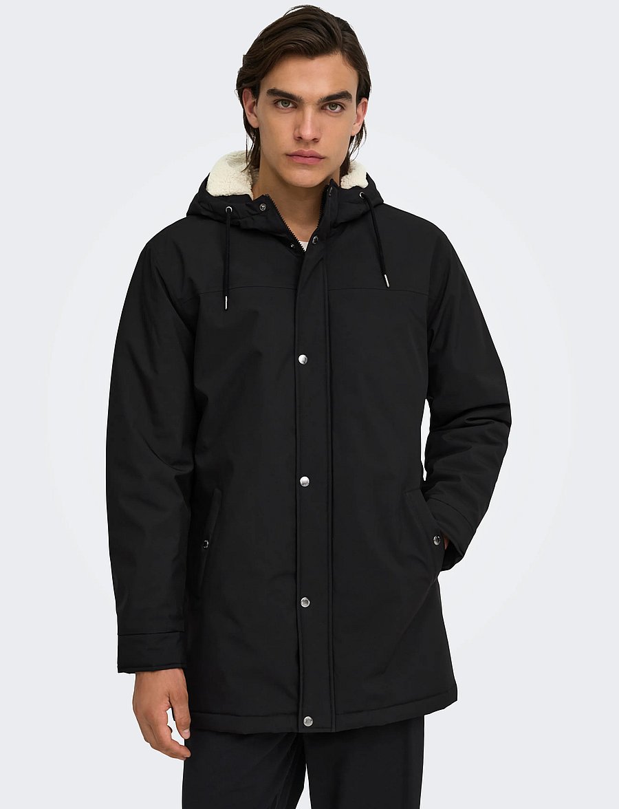 ONLY & SONS - ONSALEXANDER PARKA OTW - parkad - black - 5