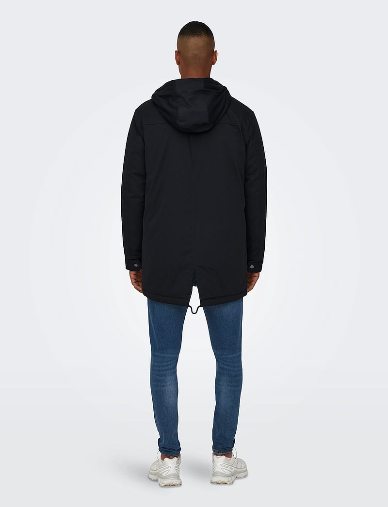 ONLY & SONS - ONSALEXANDER LIFE PARKA OTW VD - winterjacken - dark navy - 3
