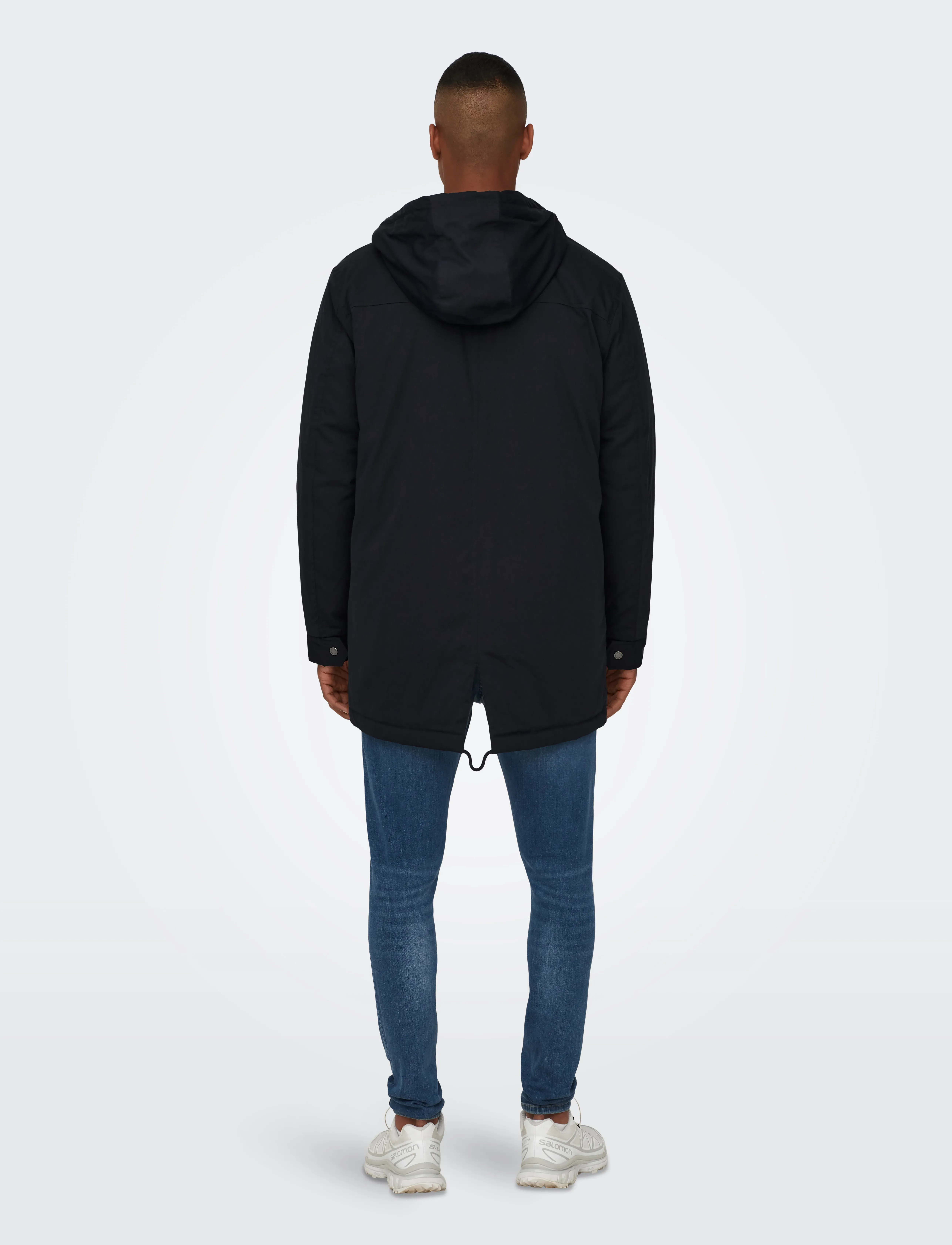 ONLY & SONS - ONSALEXANDER LIFE PARKA OTW VD - parkas - dark navy - 3