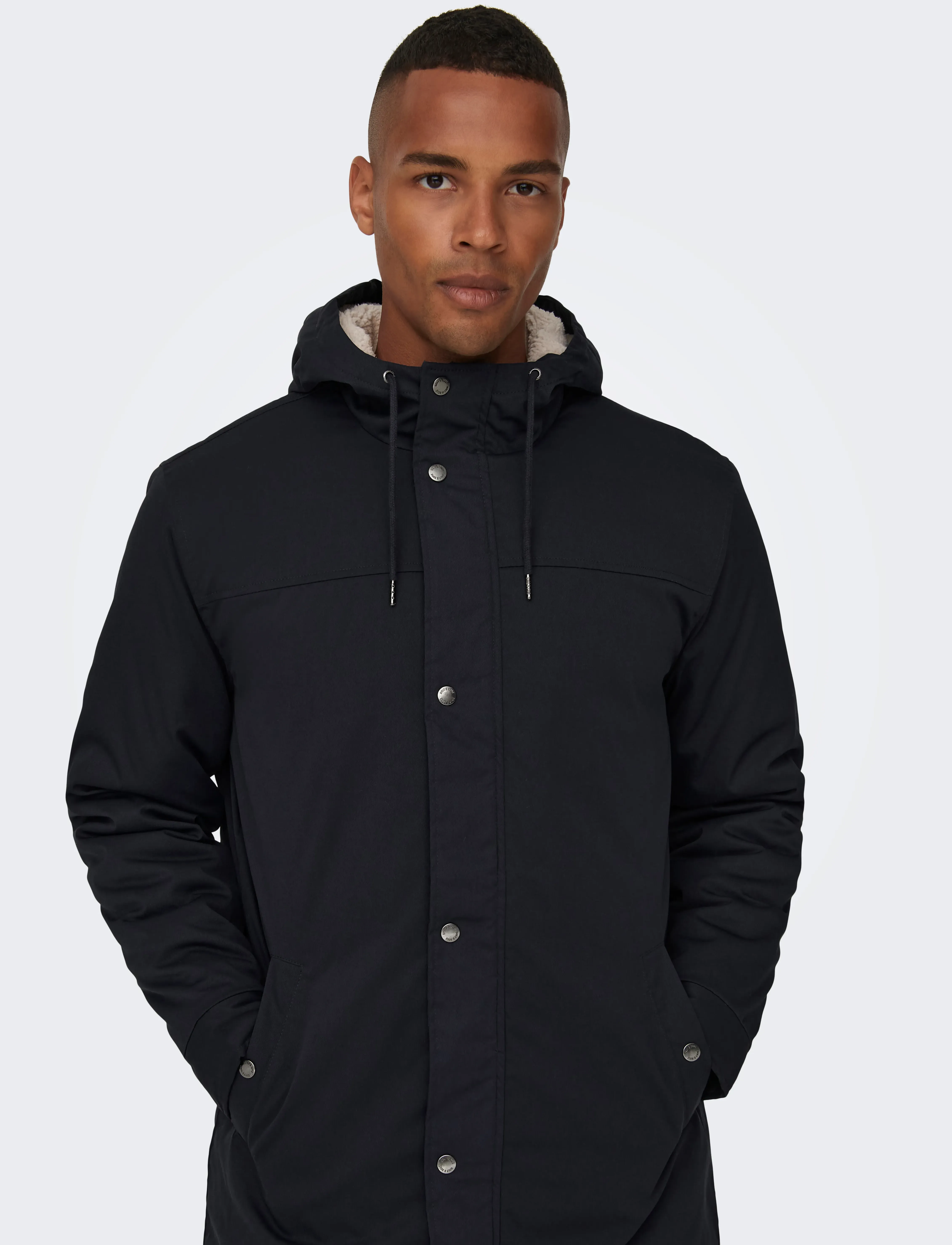 ONLY & SONS - ONSALEXANDER LIFE PARKA OTW VD - parkas - dark navy - 4