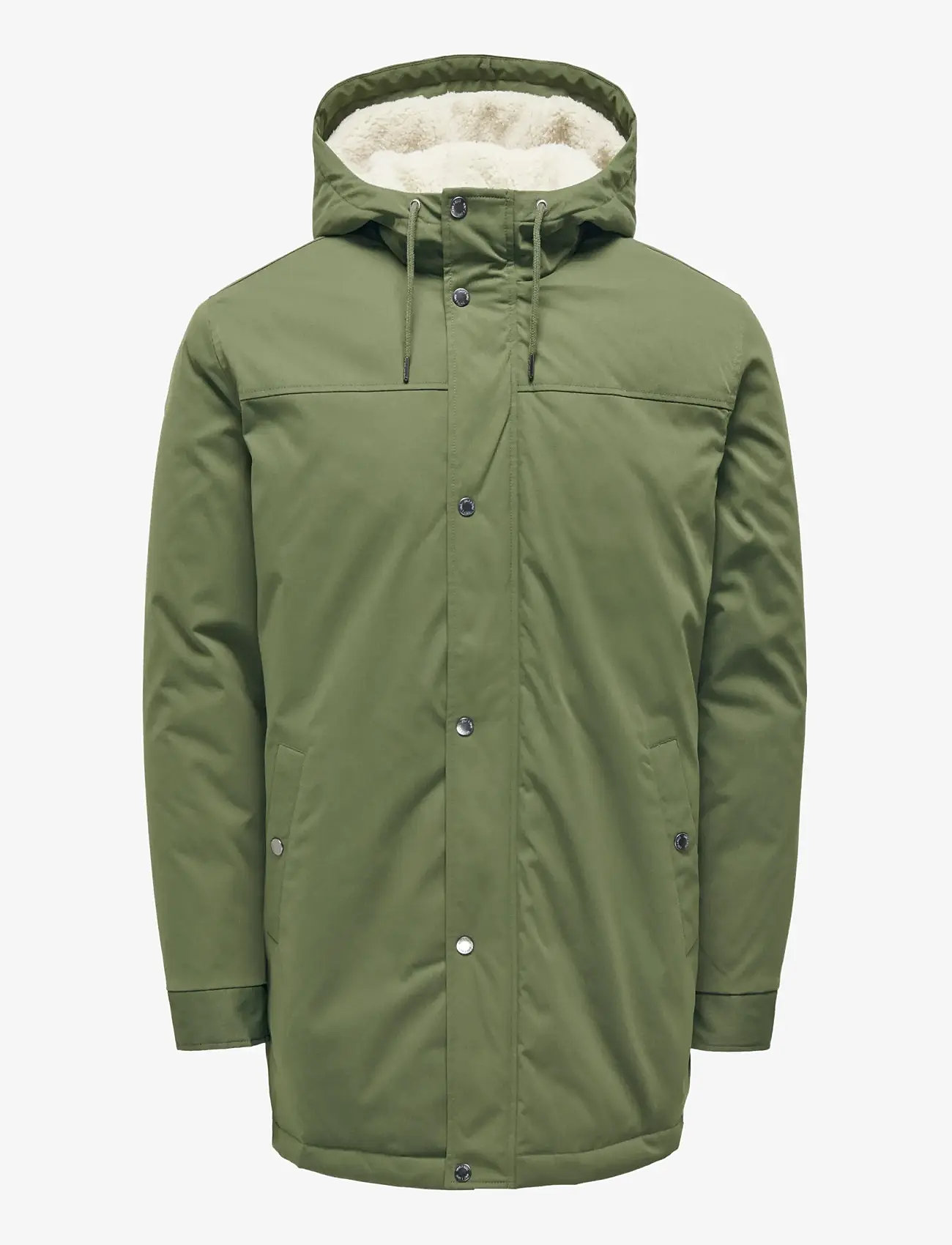 ONLY & SONS - ONSALEXANDER LIFE PARKA OTW VD - talvejoped - olive night - 1