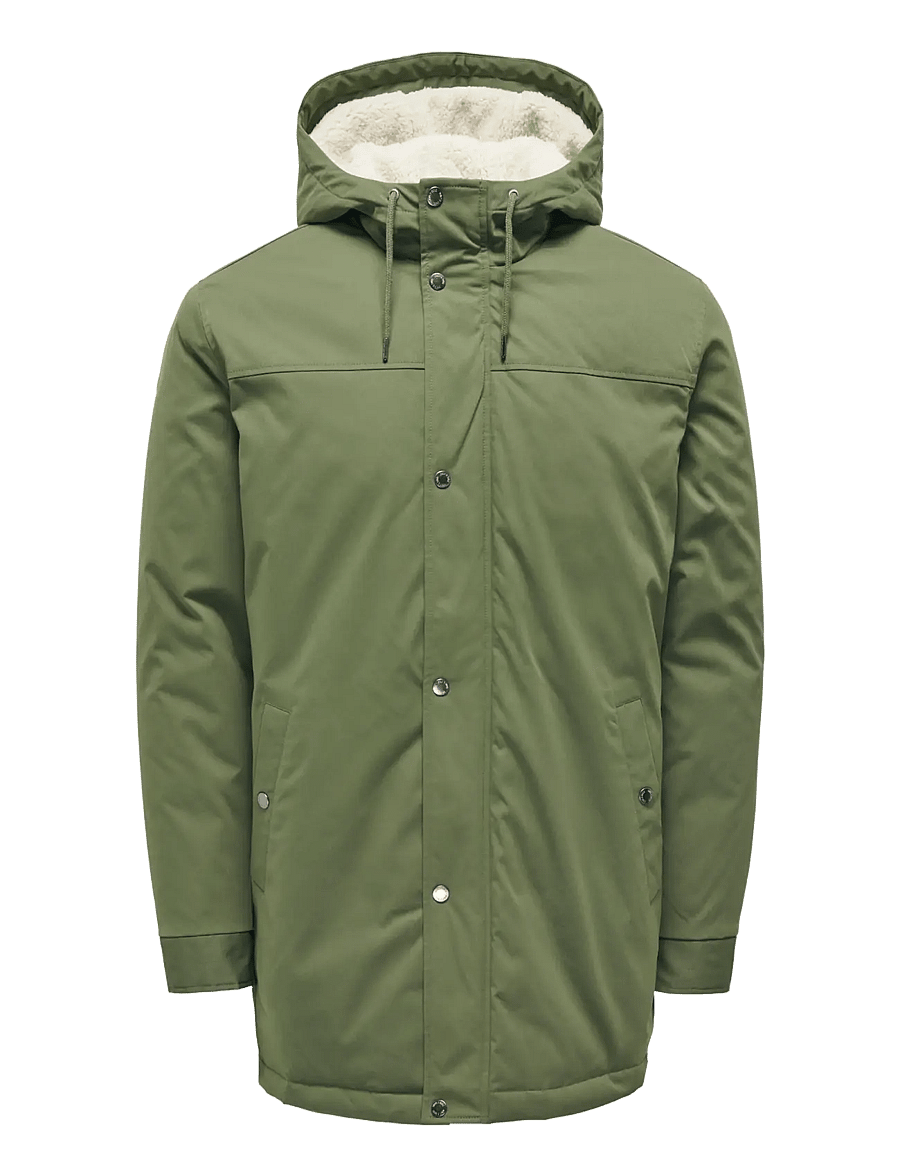 ONLY & SONS - ONSALEXANDER PARKA OTW - parkas - olive night - 1