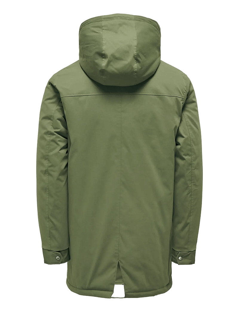 ONLY & SONS - ONSALEXANDER LIFE PARKA OTW VD - talvejoped - olive night - 2