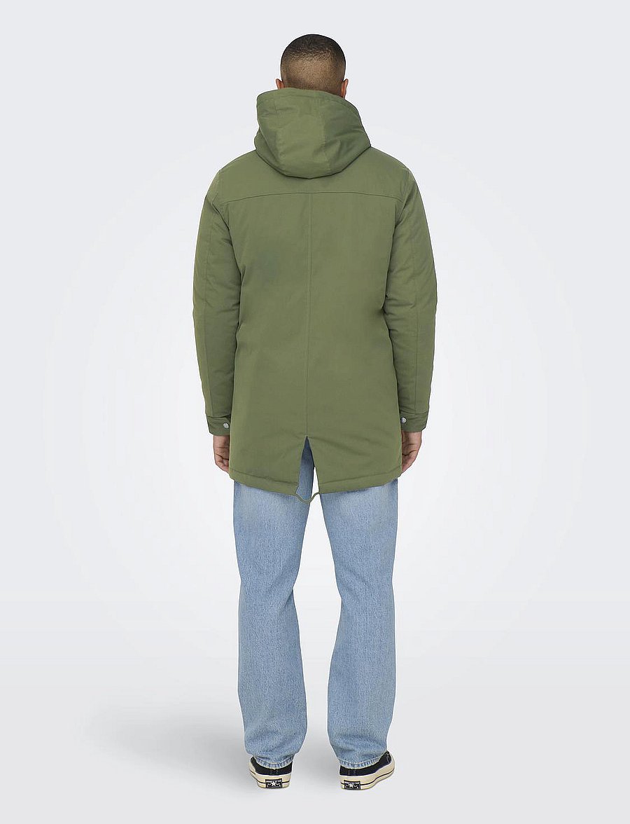 ONLY & SONS - ONSALEXANDER PARKA OTW - parkas - olive night - 3