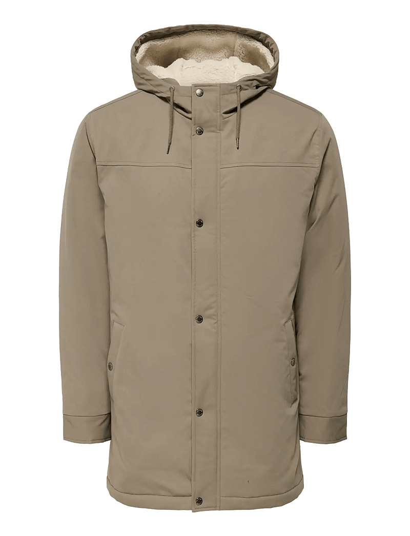 ONLY & SONS - ONSALEXANDER LIFE PARKA OTW VD - parkas - walnut - 1