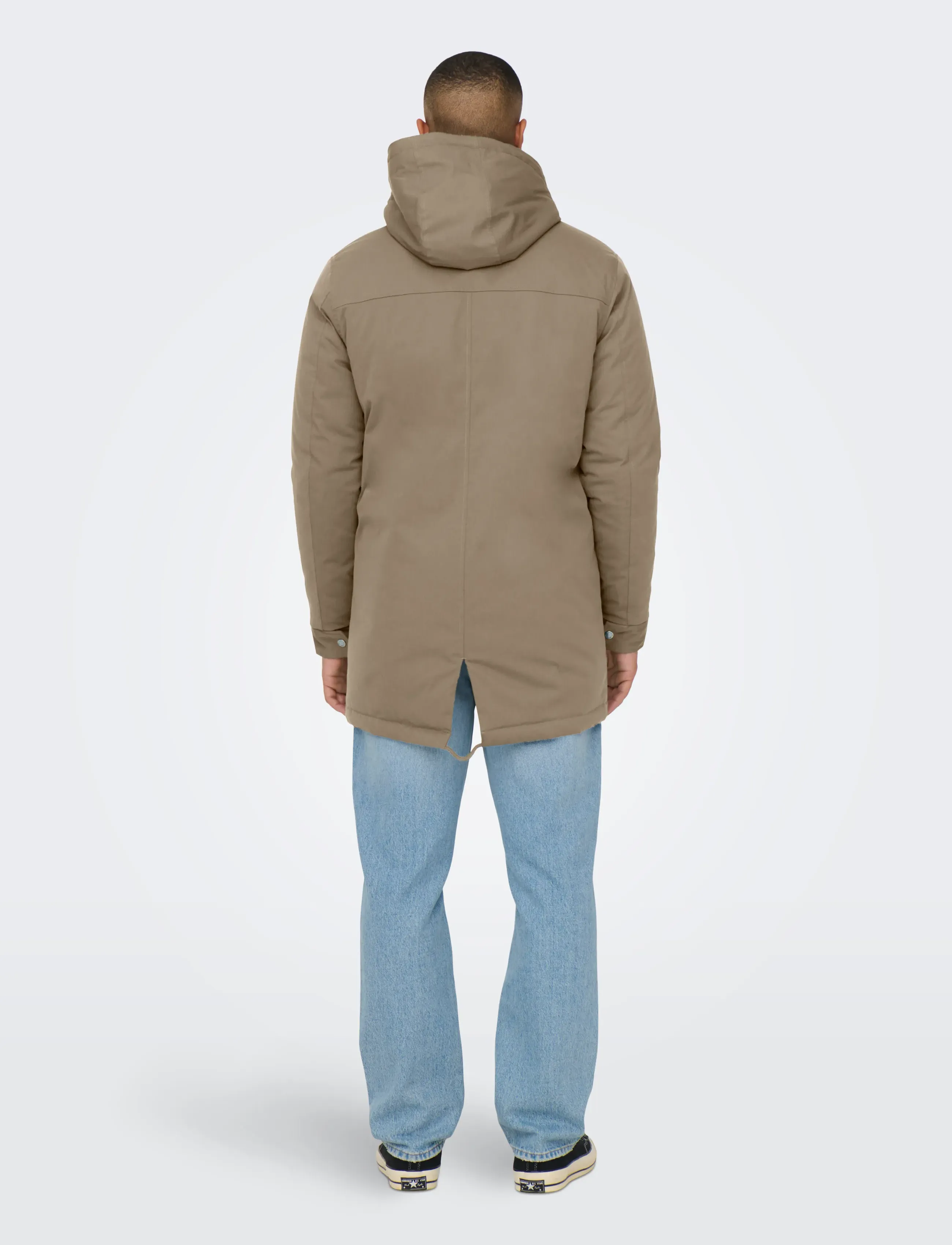 ONLY & SONS - ONSALEXANDER LIFE PARKA OTW VD - parkas - walnut - 3