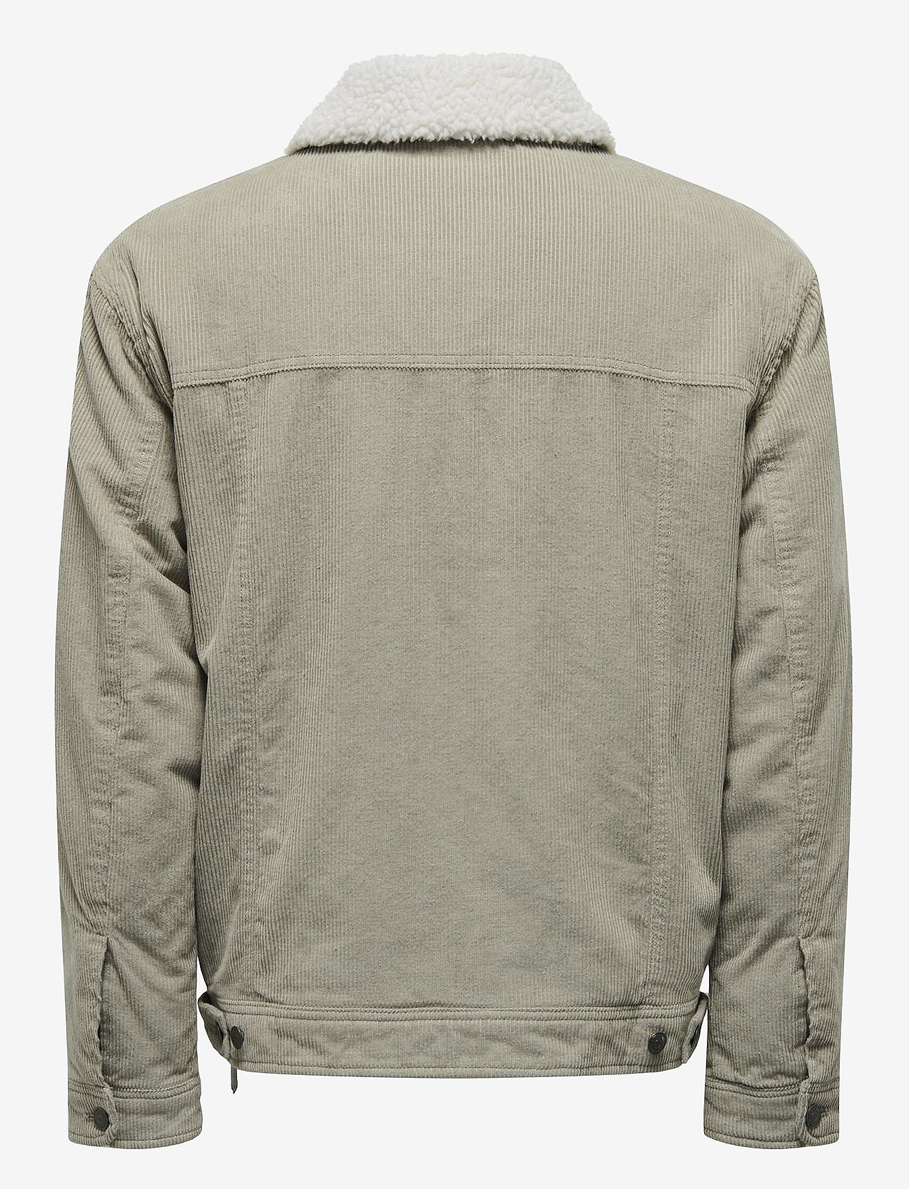 ONLY & SONS - ONSHARVEY CORDUROY MIX JACKET OTW - vinterjackor - vintage khaki - 1