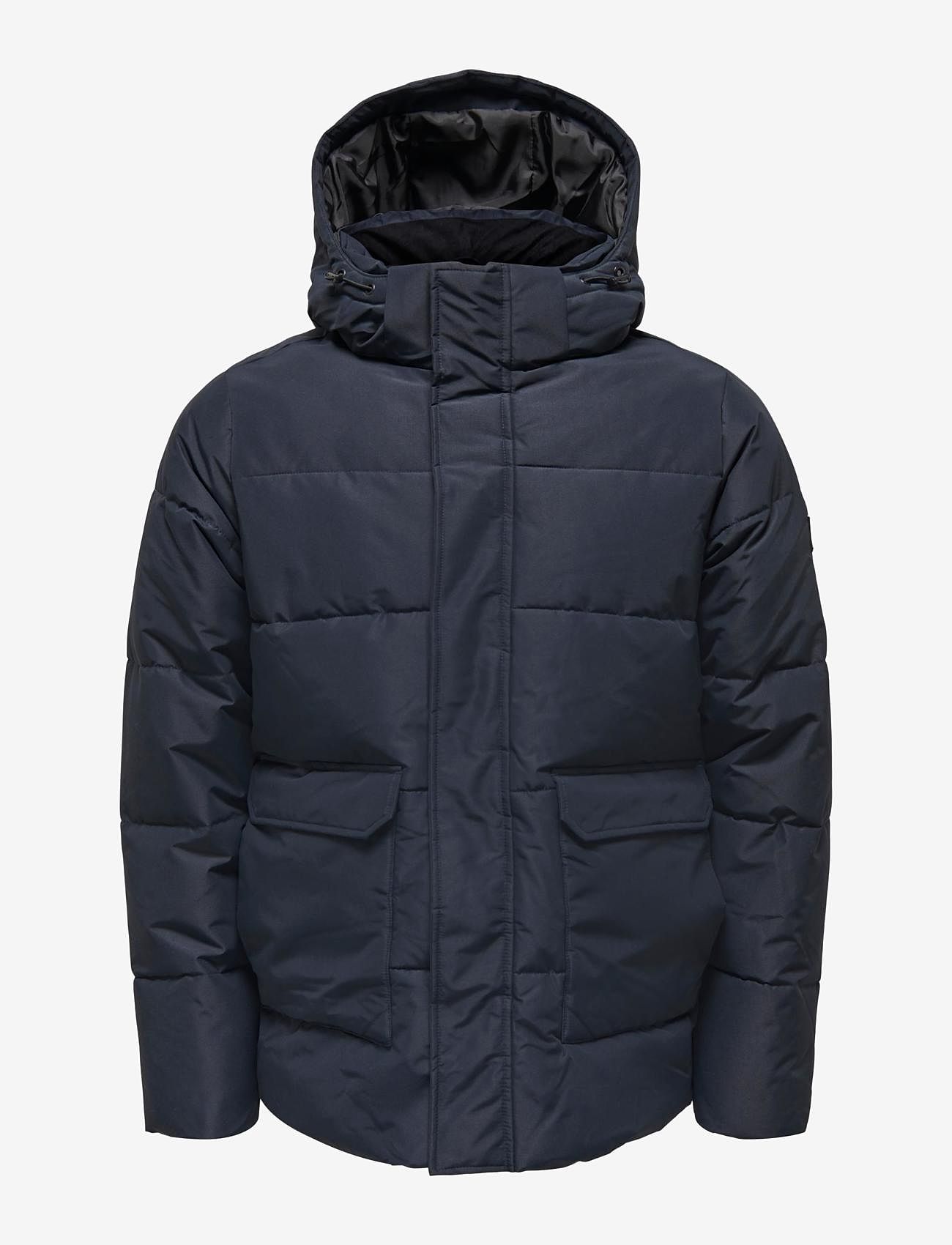 ONLY & SONS - ONSCARL QUILTED JACKET OTW - padded jackets - dark navy - 0