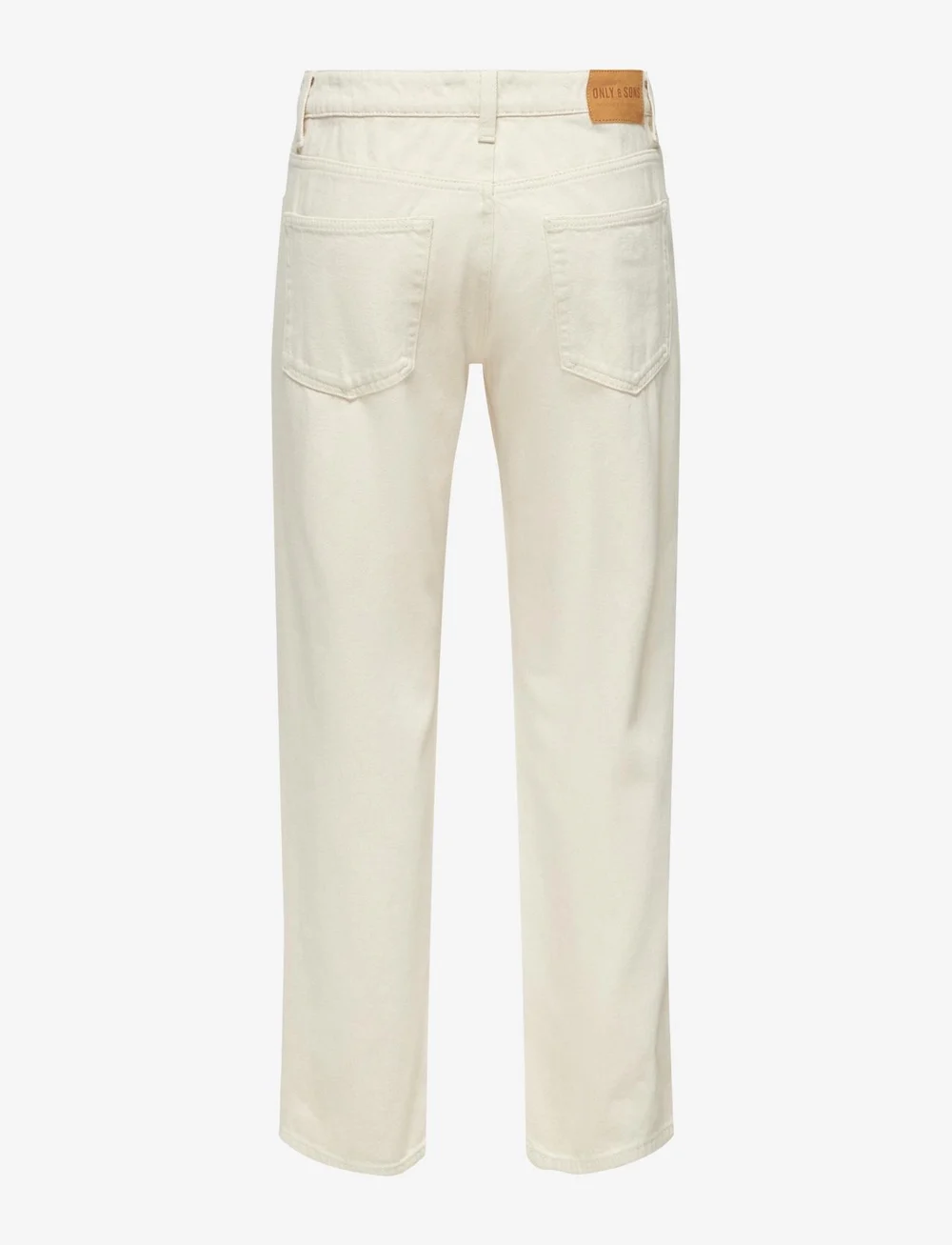 ONLY & SONS - ONSEDGE STRAIGHT ECRU 5917 PIM DNM NOOS - loose jeans - ecru - 2