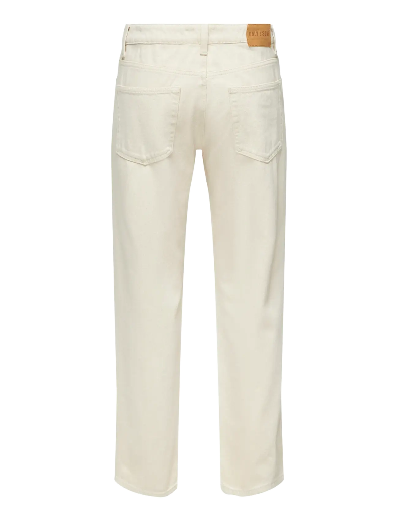 ONLY & SONS - ONSEDGE STRAIGHT ECRU 5917 PIM DNM NOOS - loose jeans - ecru - 2