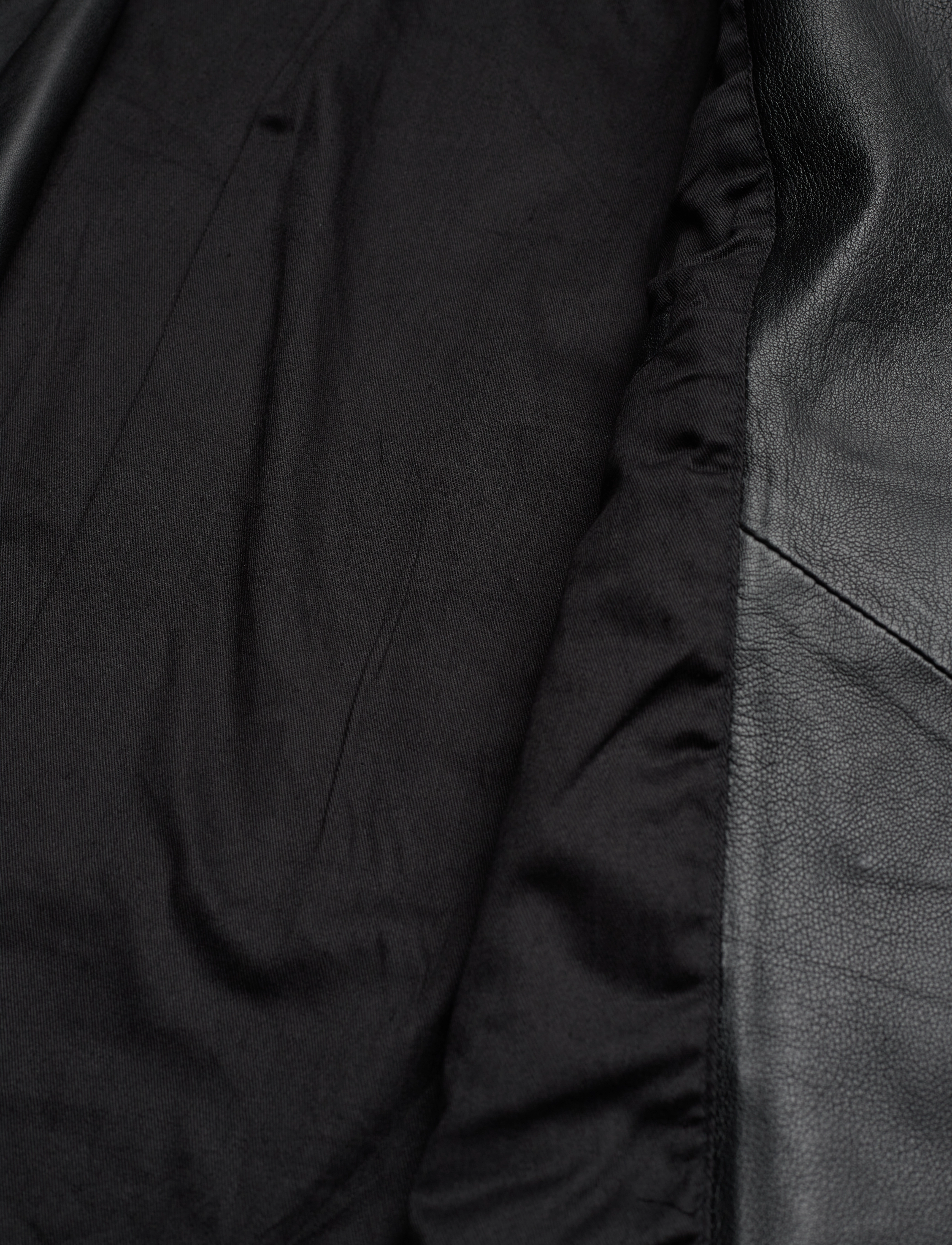ONLY & SONS - ONSJOHN LEATHER BIKER JACKET OTW - black - 5