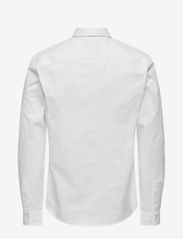 ONLY & SONS - ONSANDY SLIM EASY IRON POPLIN SHIRT NOOS - lowest prices - white - 1
