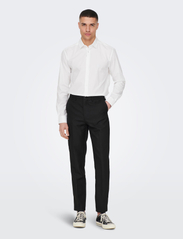 ONLY & SONS - ONSANDY SLIM EASY IRON POPLIN SHIRT NOOS - lowest prices - white - 4
