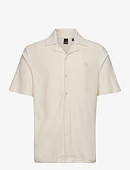 ONLY & SONS - ONSDAVIS REG TERRY SHIRT - basic shirts - antique white - 0